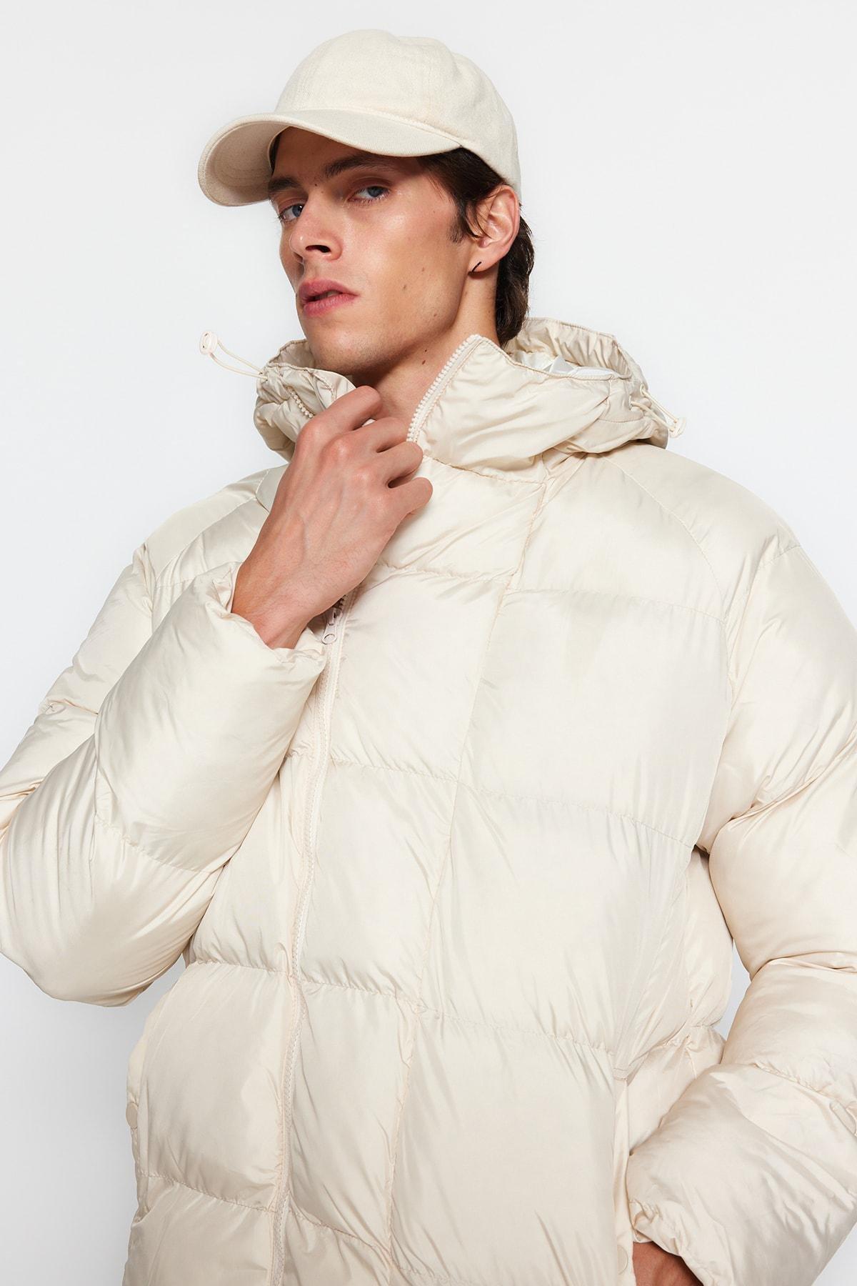 White Puffer Jacket, , large image number 1