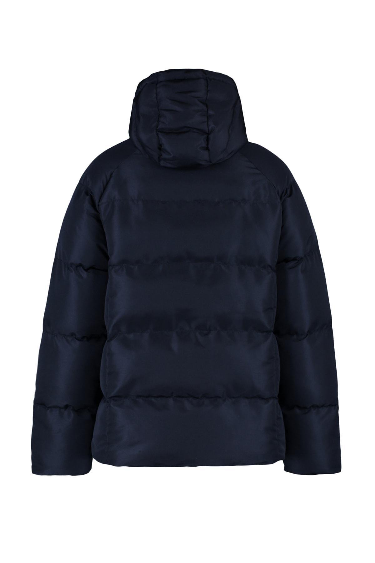 Khaki Basic Winter Jacket, , large image number 8