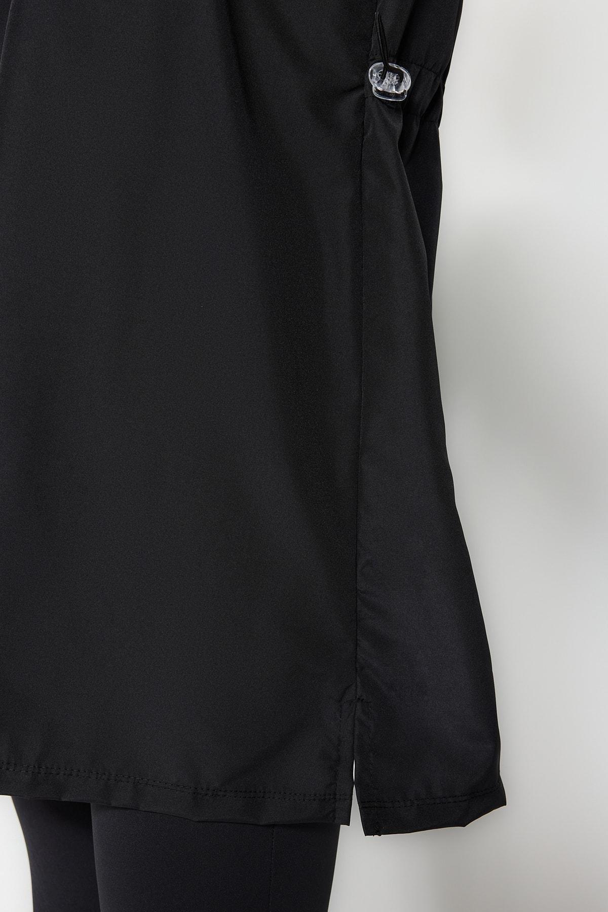Black Performance Knitted Burkini Set, , large image number 5