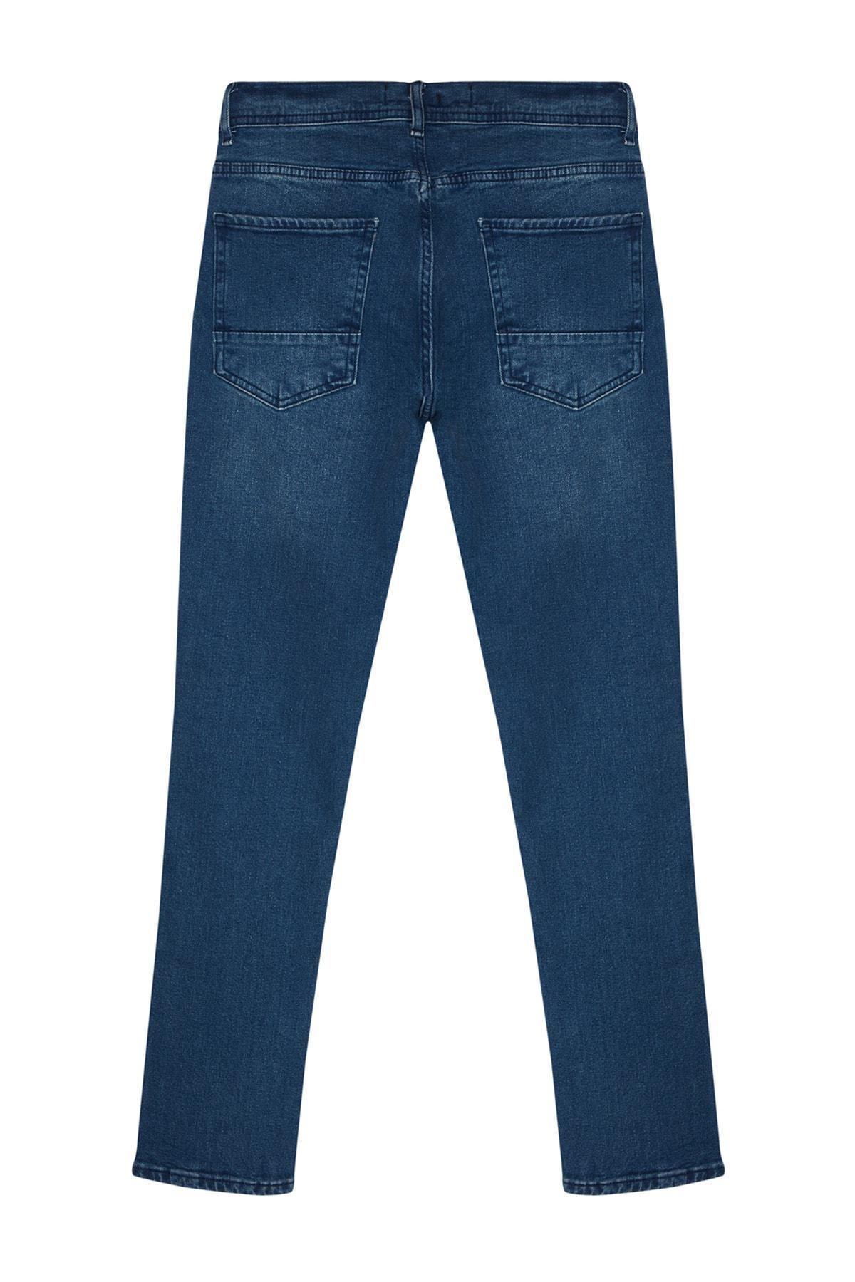 Navy Denim Skinny Jeans, , large image number 9