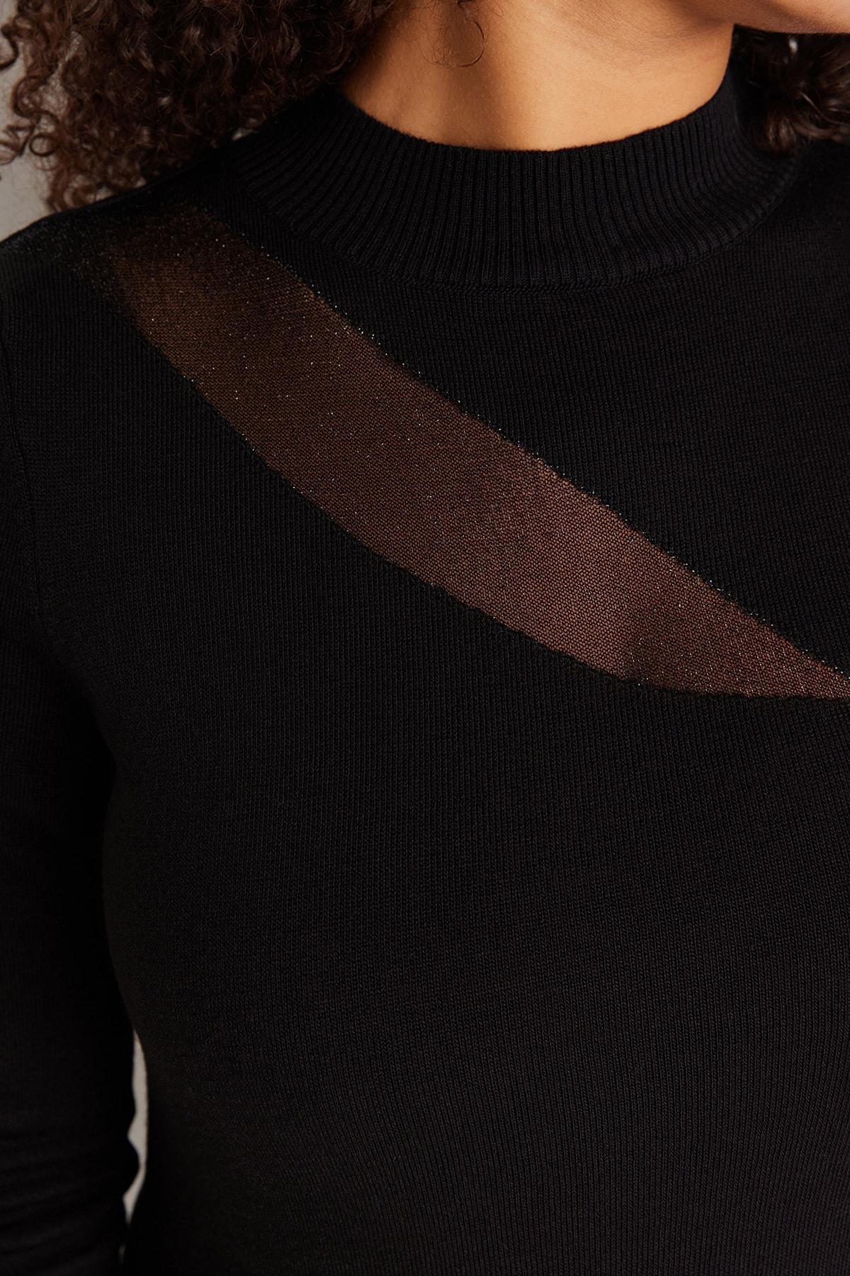 Black Bodycon Plus Size Dress, , large image number 3
