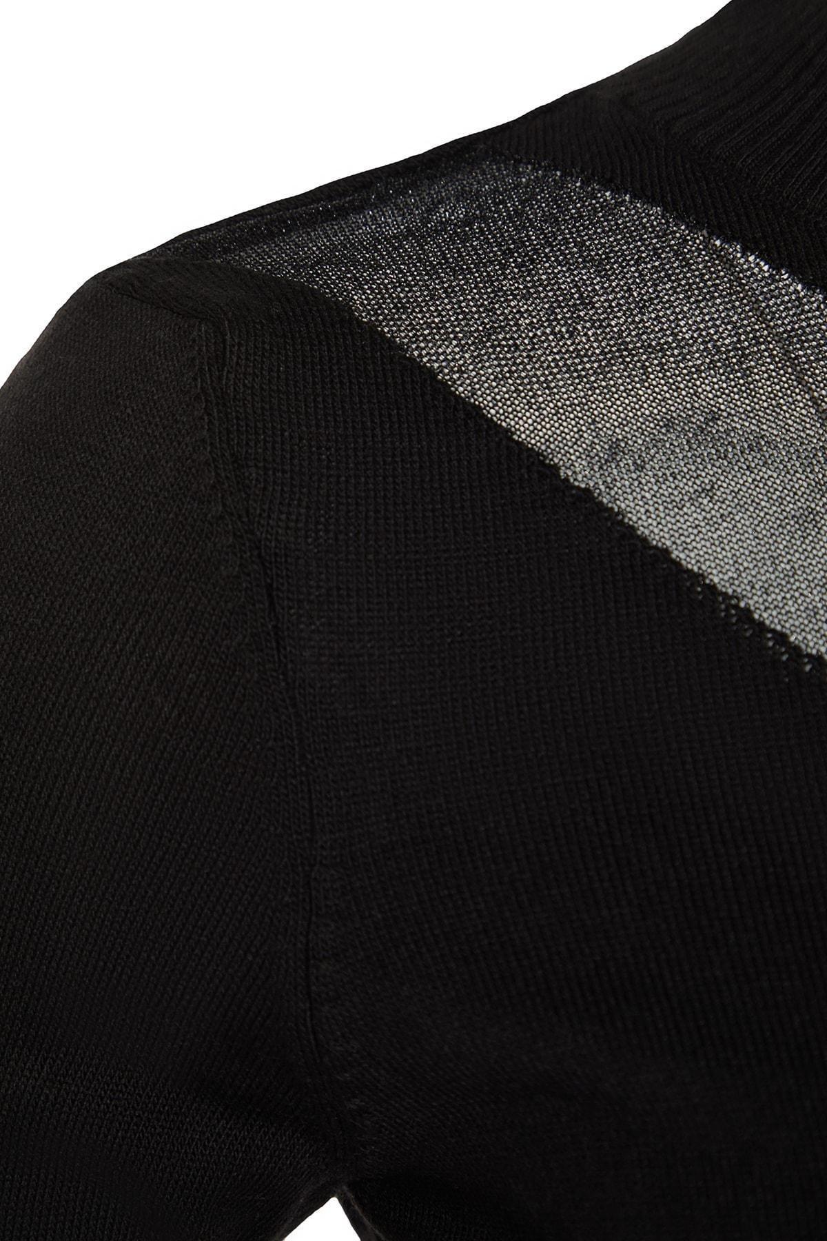 Black Bodycon Plus Size Dress, , large image number 7