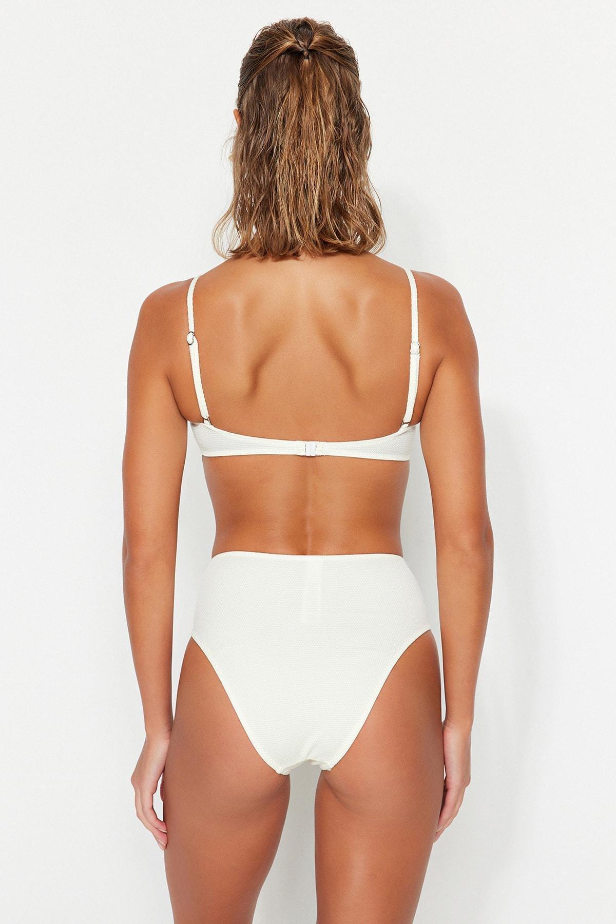 Ecru Knot Bikini Bottom, , large image number 9