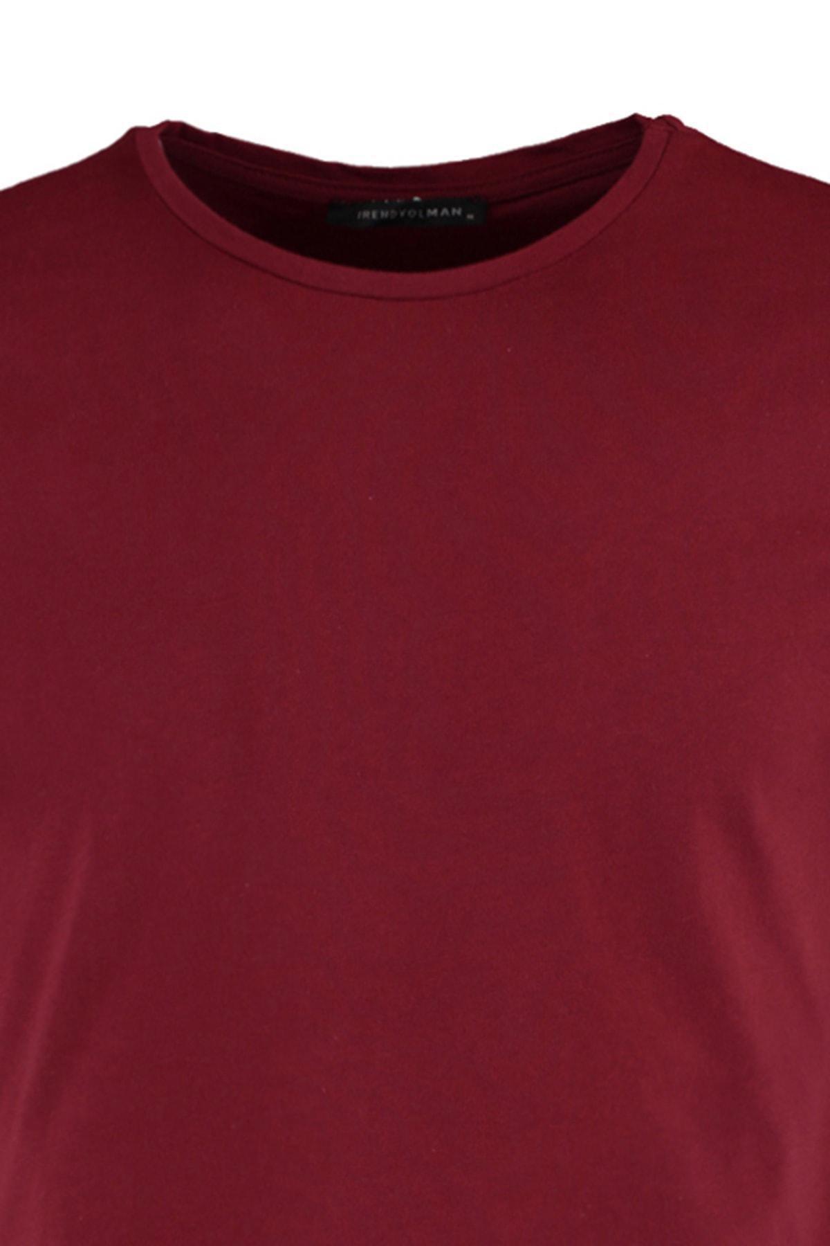 Multicolour Slim Crew Neck Tshirt, set of 5, , large image number 6