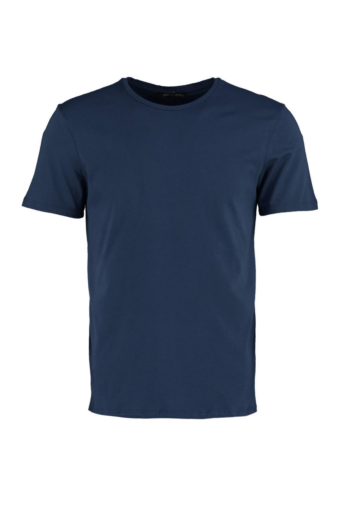 Multicolour Slim Crew Neck Tshirt, set of 5, , large image number 7
