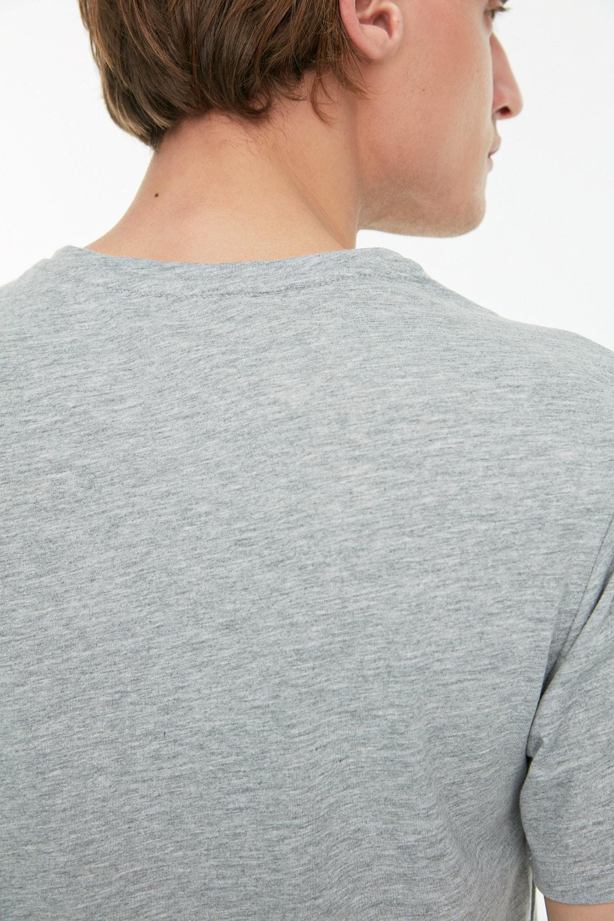 Multicolour Slim T-Shirt, Set Of 3, , large image number 4