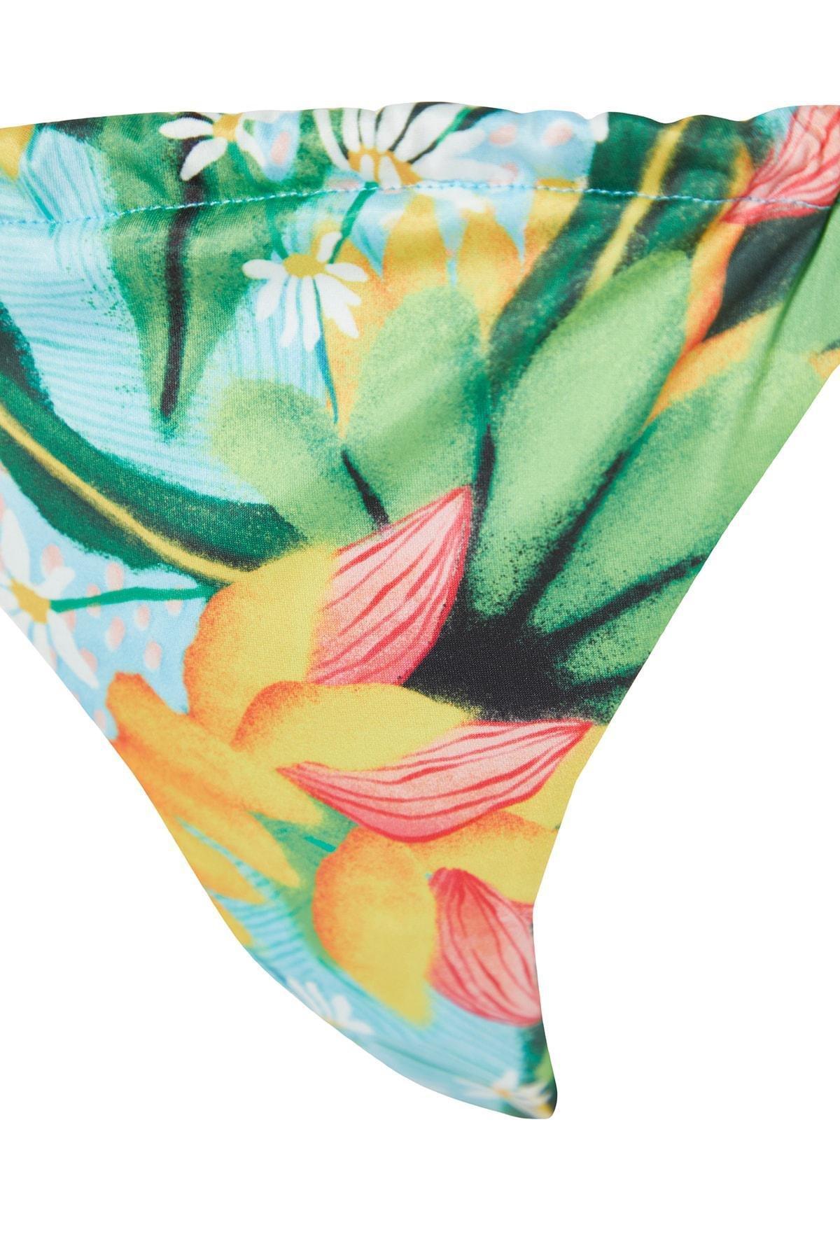 Multicolour Patterned Bikini Bottom, , large image number 12