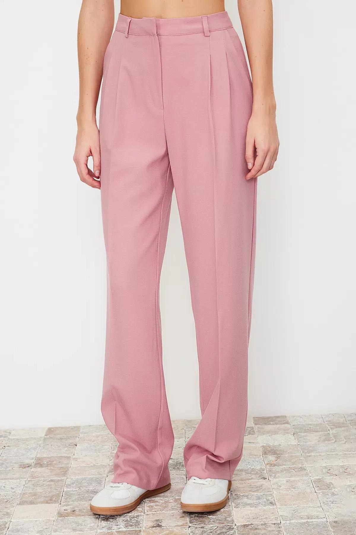 بنطال بقصة مستقيمة بإصدار محدود، وردي, LIGHT PINK, large image number 4