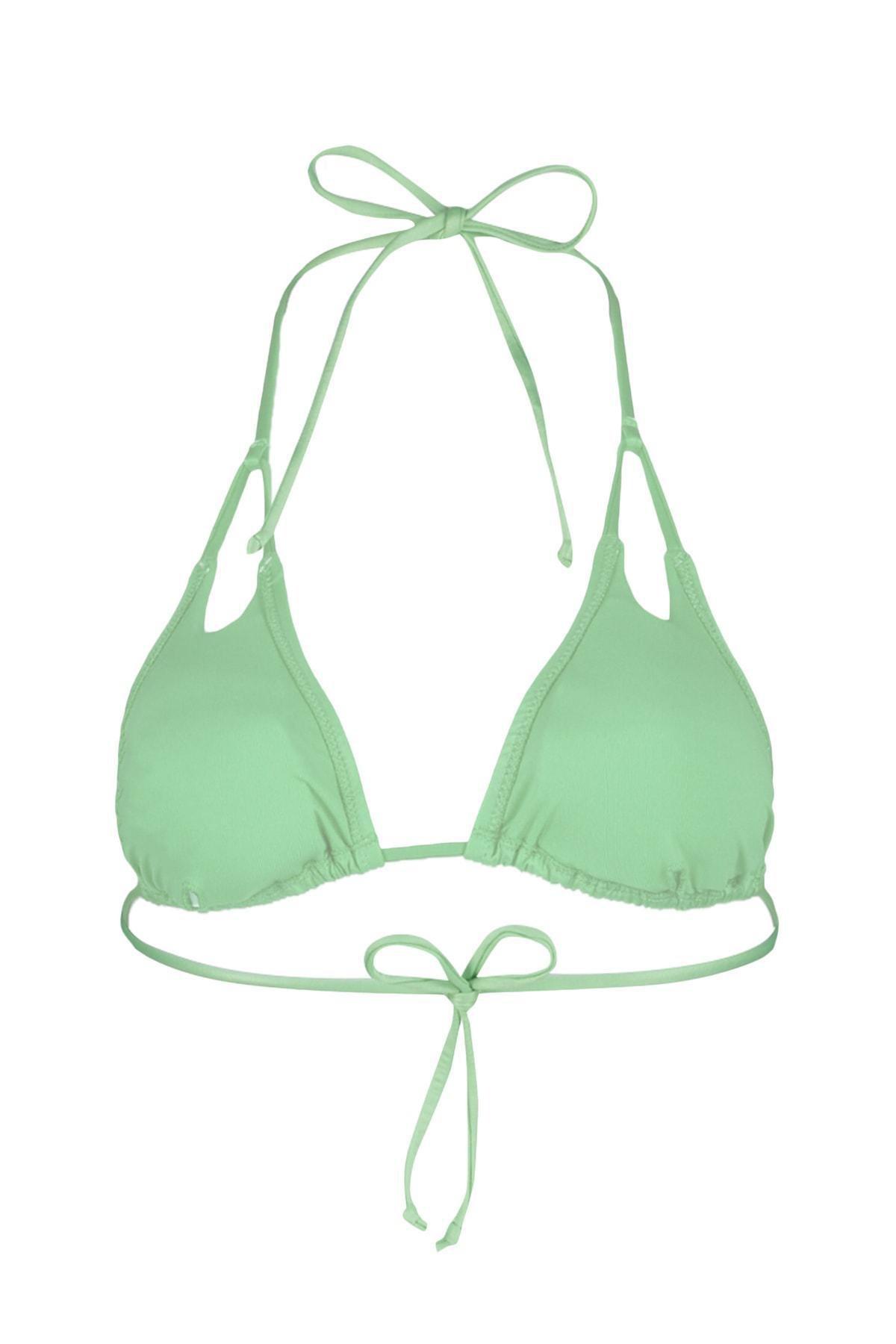 Green Triangle Bikini Top, , large image number 6