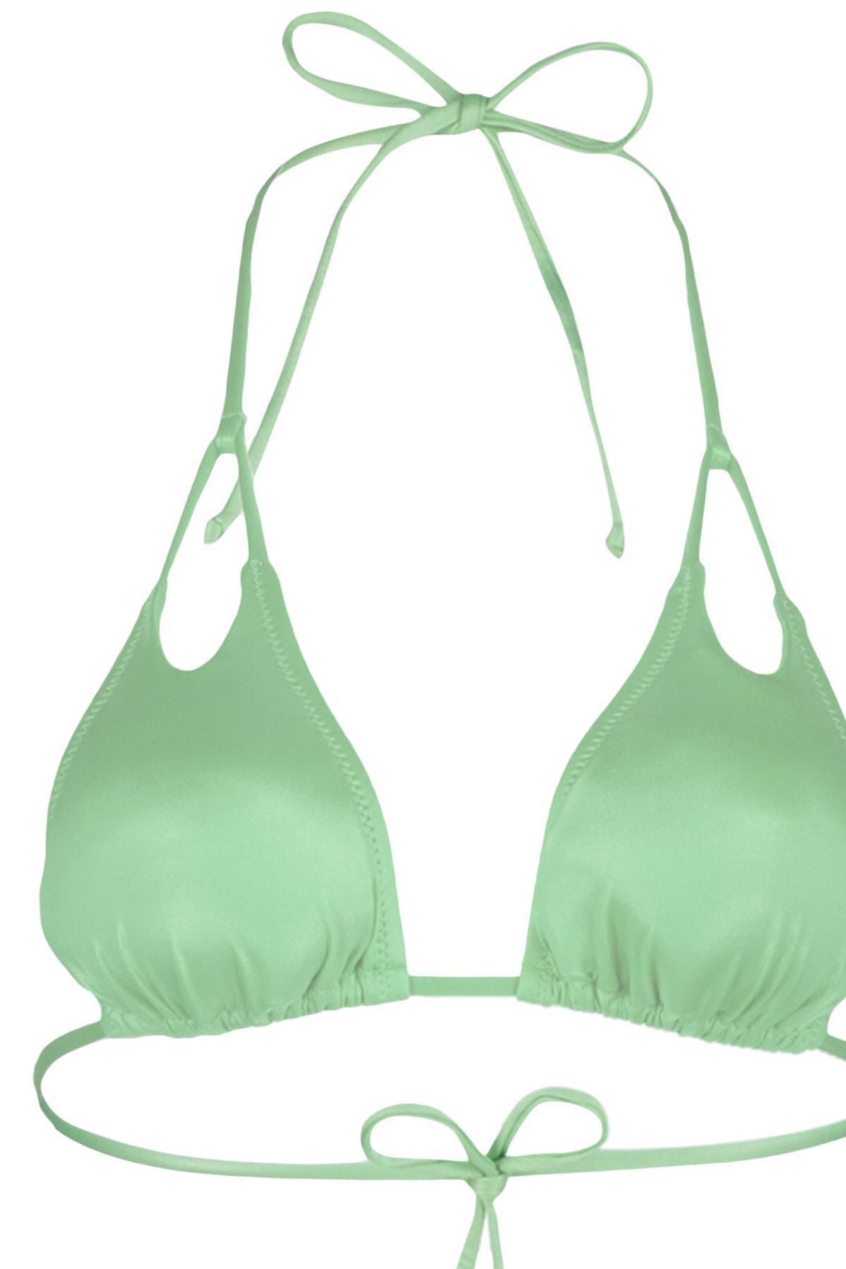 Green Triangle Bikini Top, , large image number 7