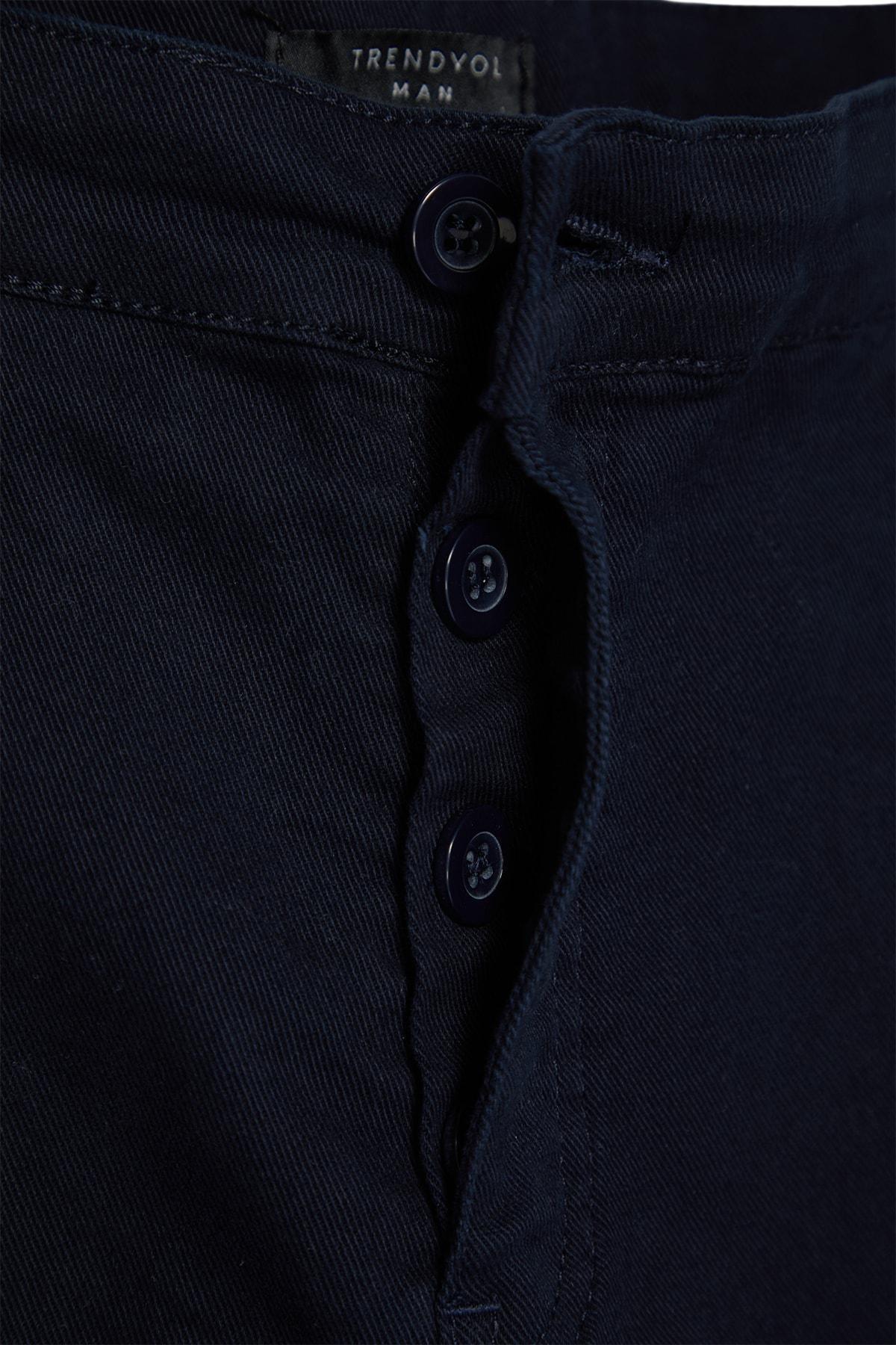 Black Slim Mid Waist Jeans, Black, large image number 7