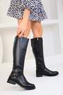 SOHO - Black-Black Womens Boots 14220