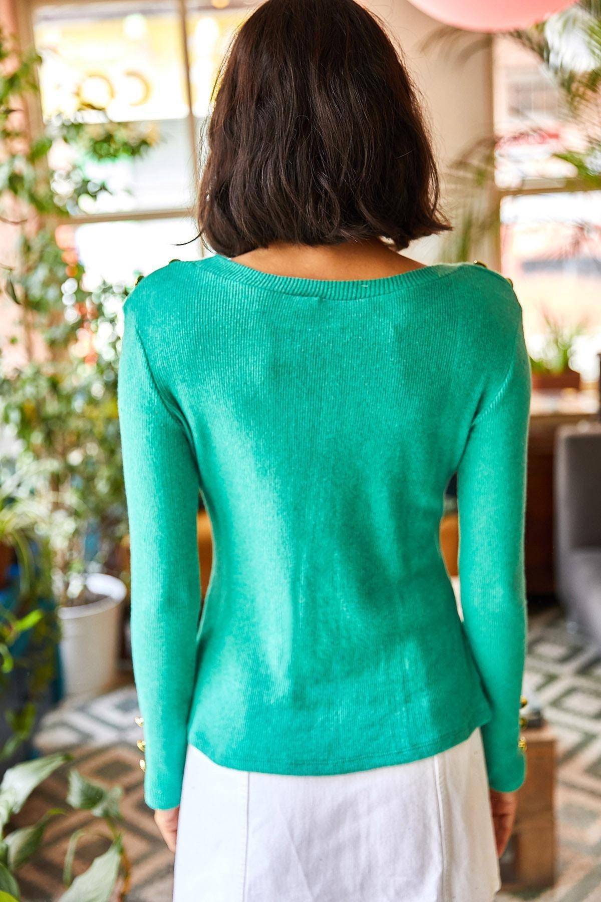 Green Corset Lycra Tank Top, Grassgreen, large image number 4