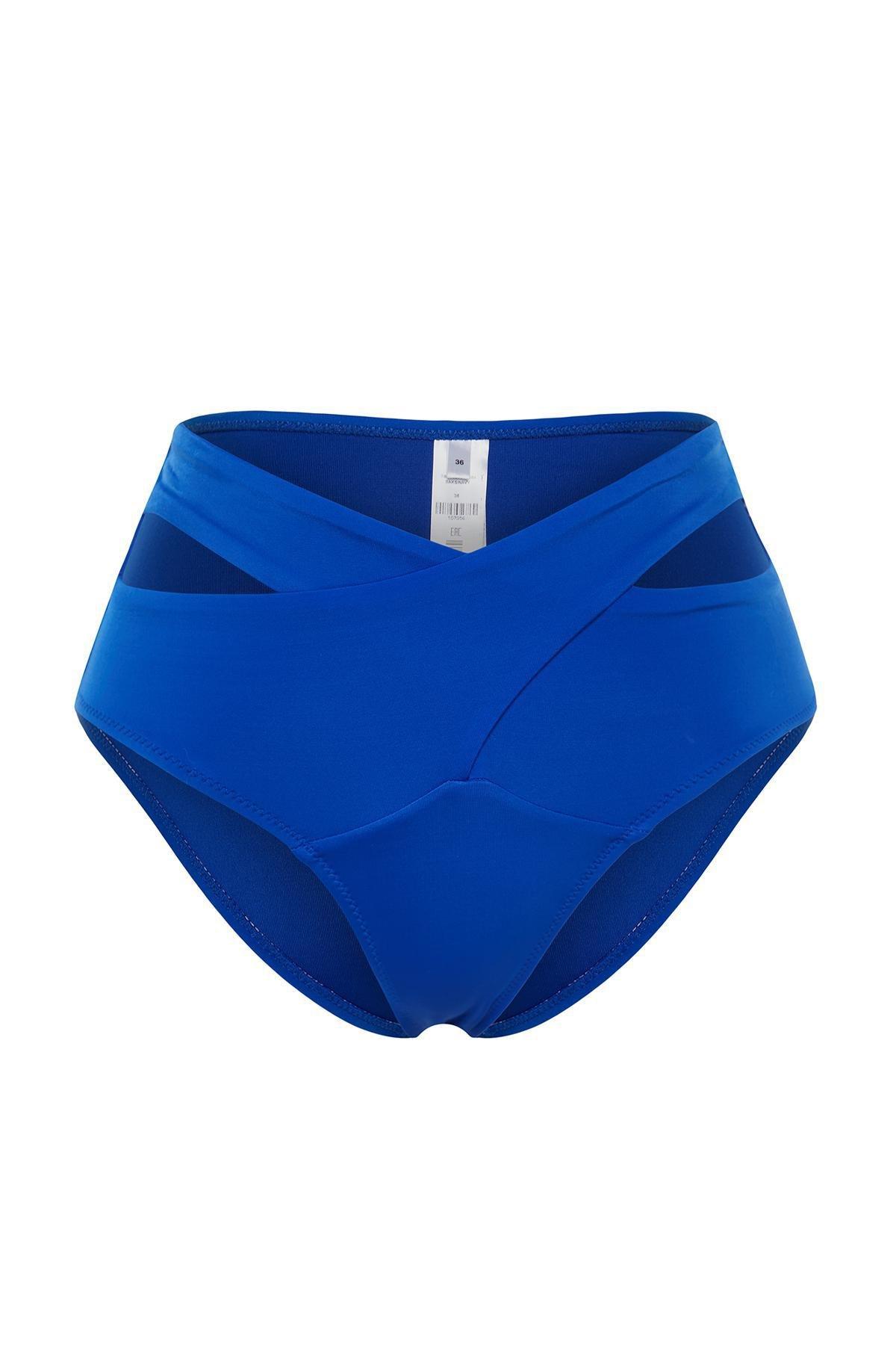 Purple Triangle Cut-Out Bikini Bottom, , large image number 4