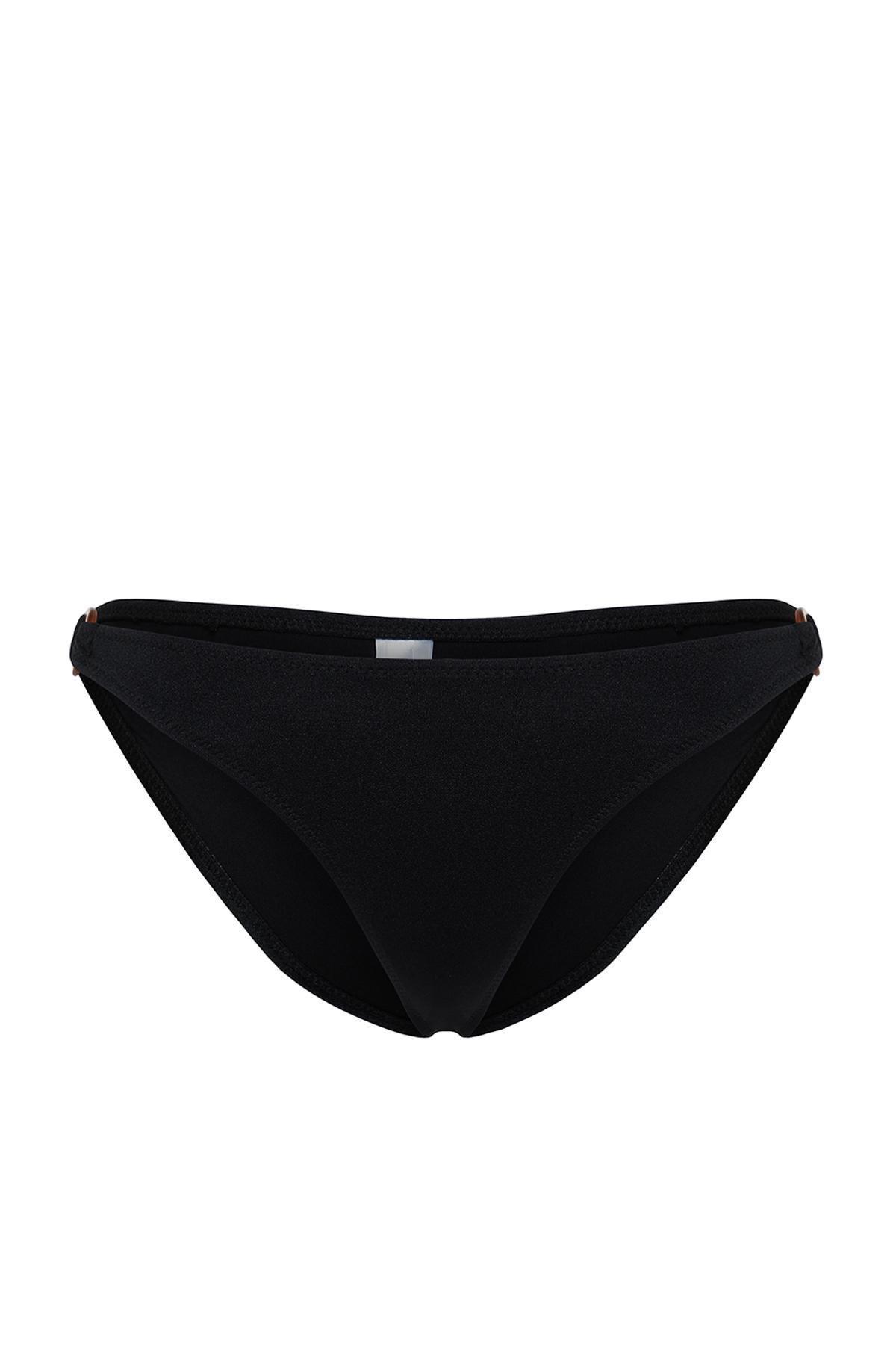 Black Regular Bikini Bottom, , large image number 4