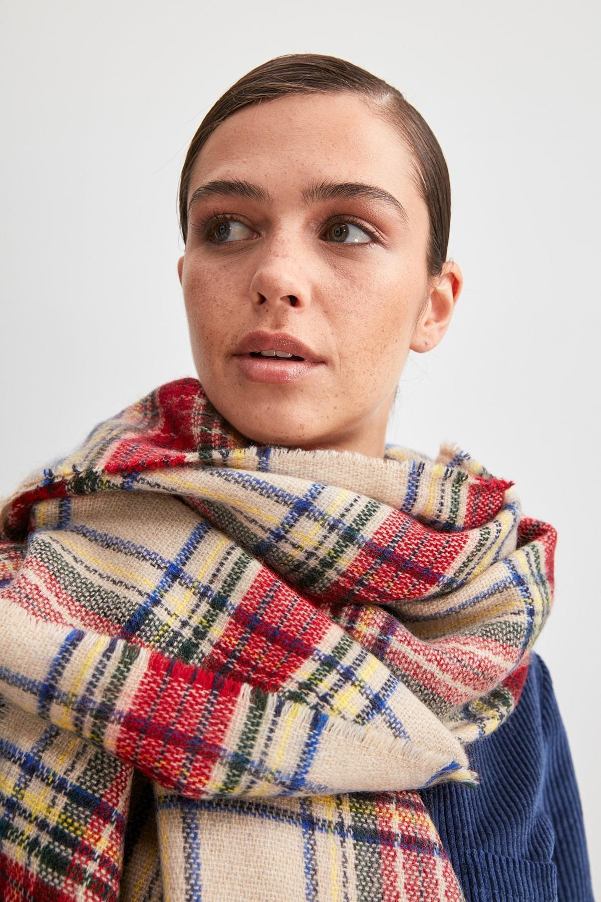 Multicolour Casual Scarf, Multicolor, large image number 0