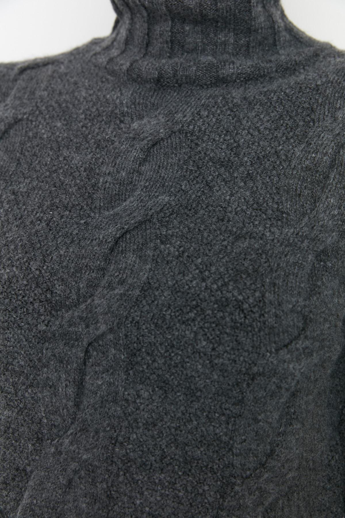 Grey Regular Sweater, Gray, large image number 3