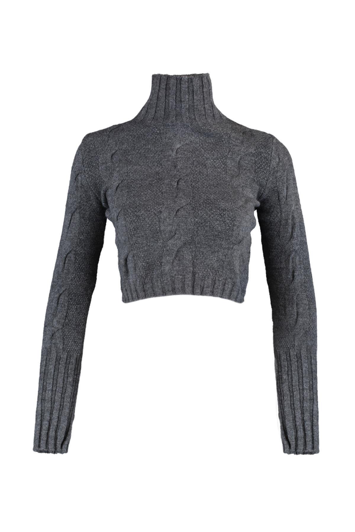 Grey Regular Sweater, Gray, large image number 5