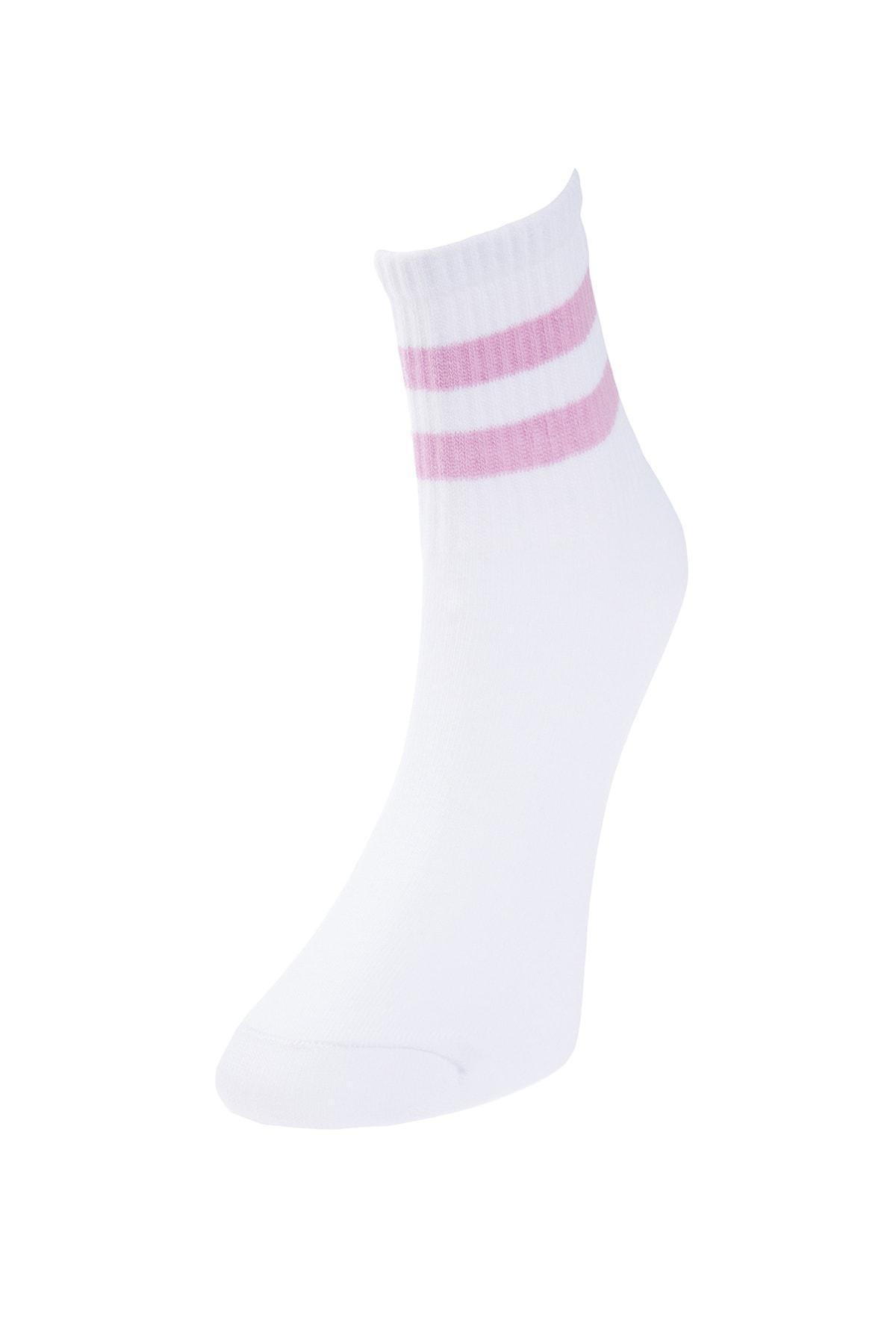 Multicolour Striped Socks, Set Of 3, Multicolor, large image number 13