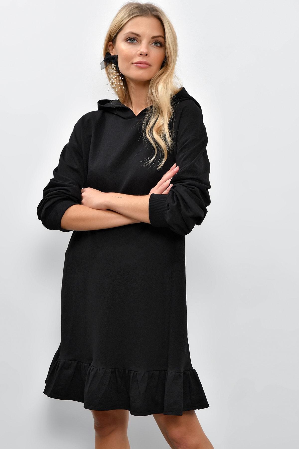 Black Pullover Dress, , large image number 2