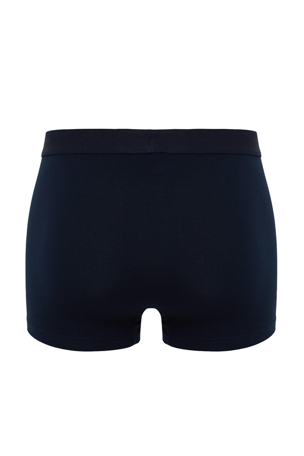 Trendyol - Navy Boxer Shorts ,Set Of 3