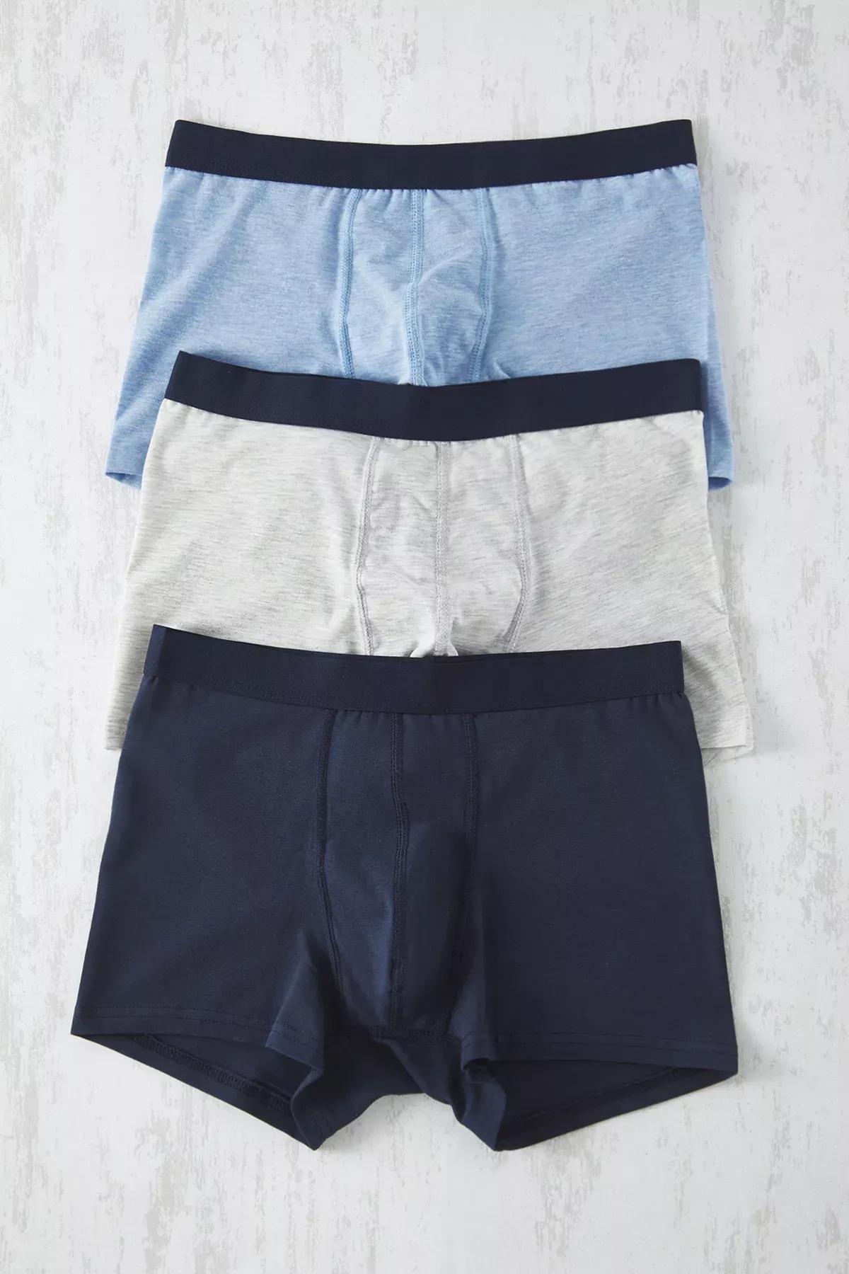 Blue-Navy Stretch Boxer Briefs, C101_7385, large image number 0