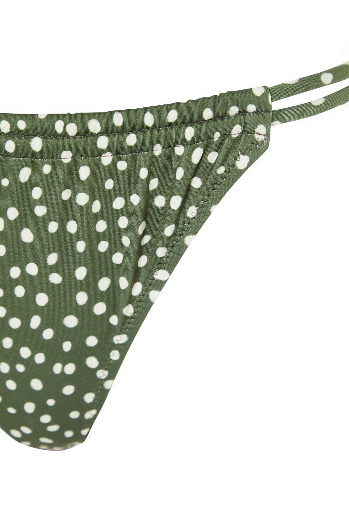 Multicolour Polka Dot Bikini Bottom, , large image number 15