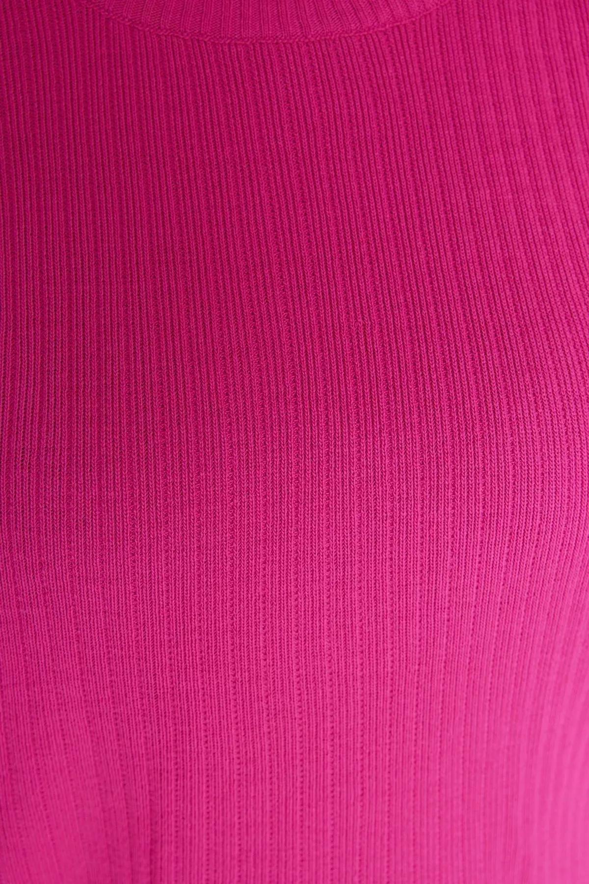 Purple High Waist Plus Size Co-Ord Set, Purple, large image number 1