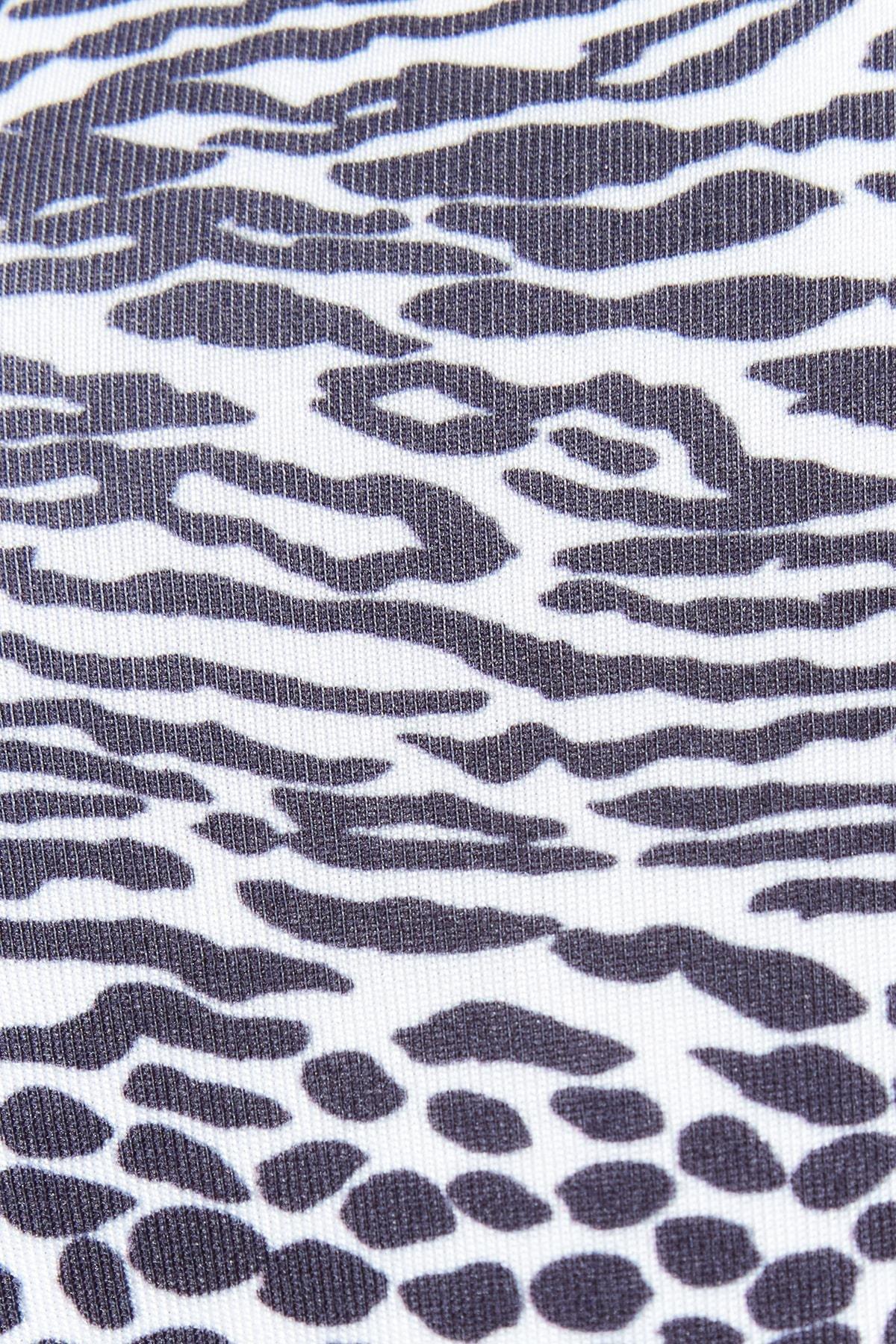 Brown Animal Pattern Bikini Bottoms, Multicolor, large image number 13