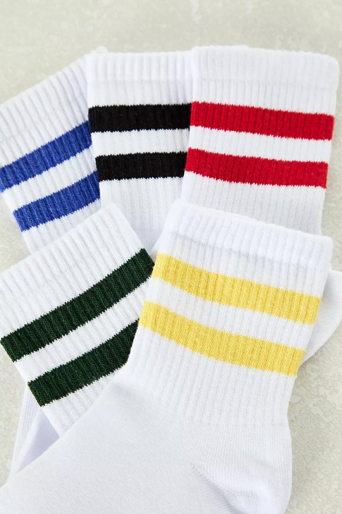 Multicolour Socks, Set Of 5, Multicolor, large image number 9