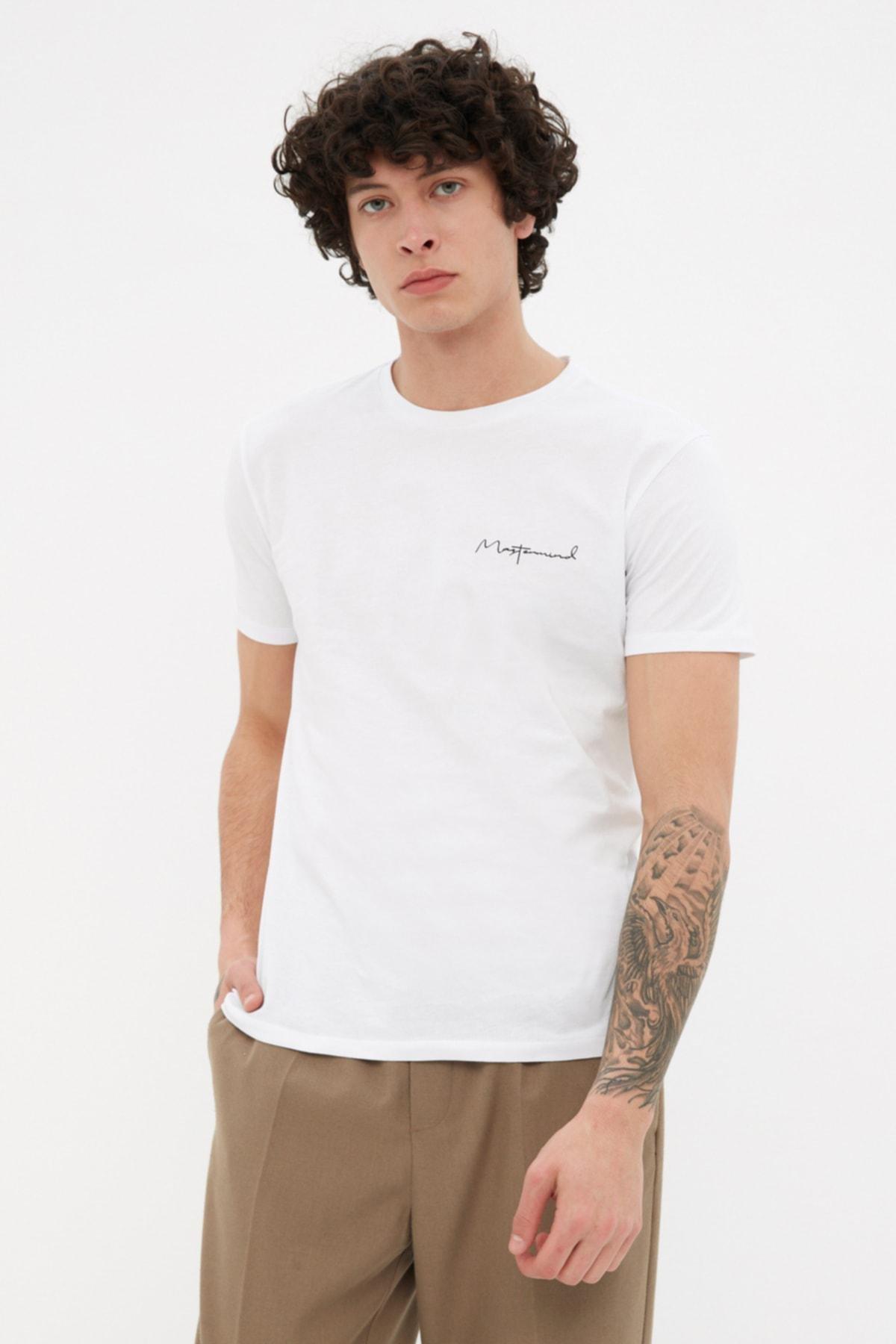 White Slim T-Shirt, , large image number 1