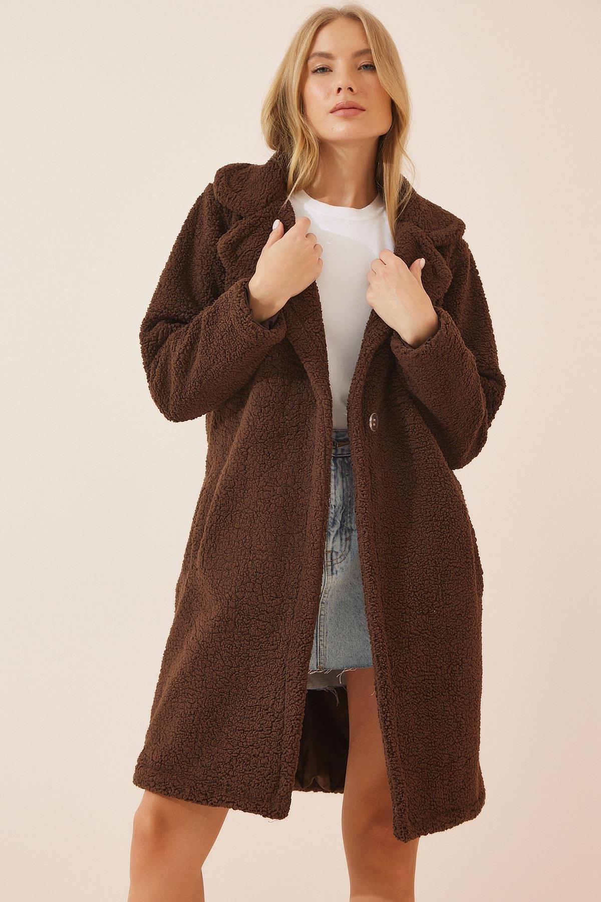 Brown Puffer Coat, , large image number 0