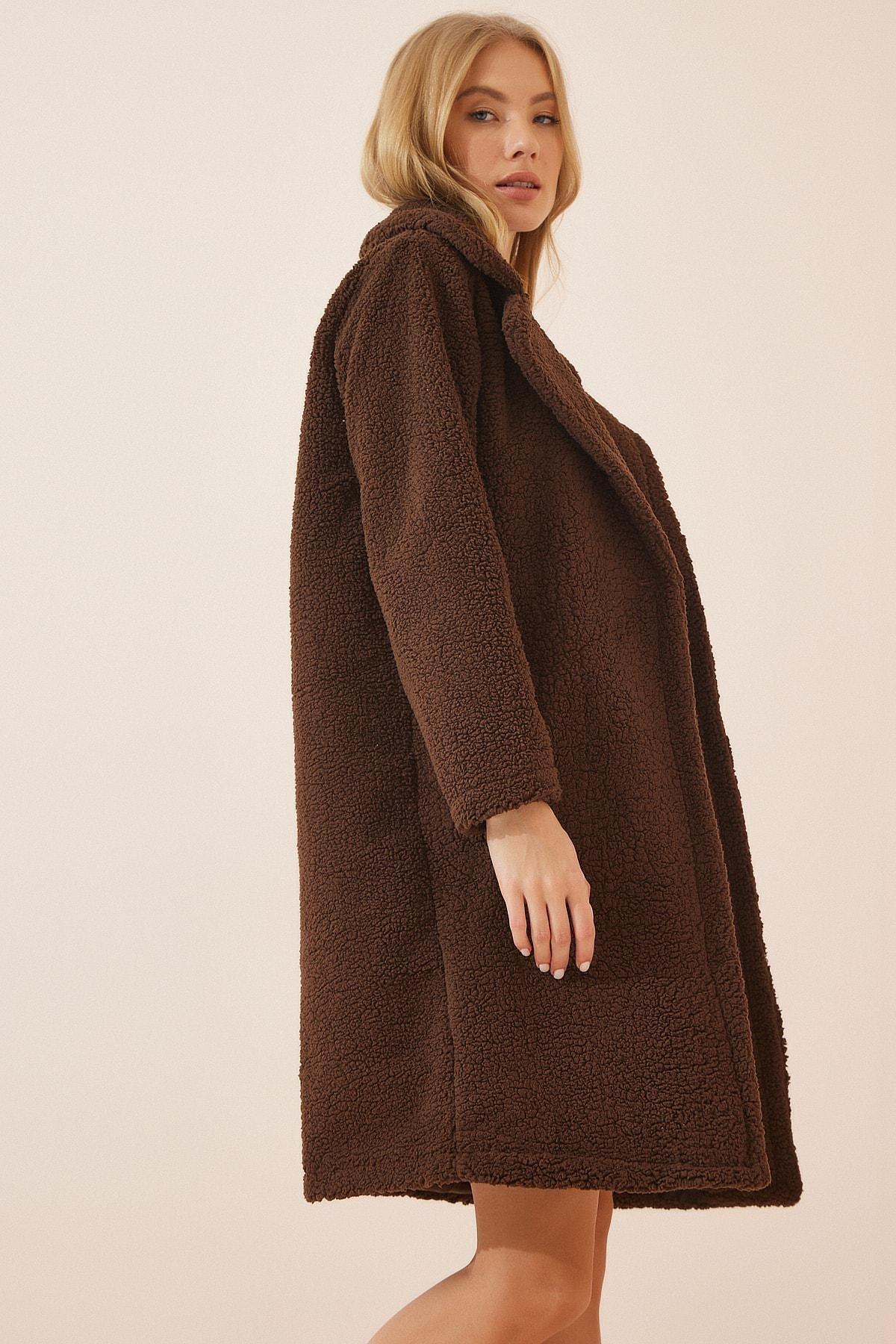 Brown Puffer Coat, , large image number 1