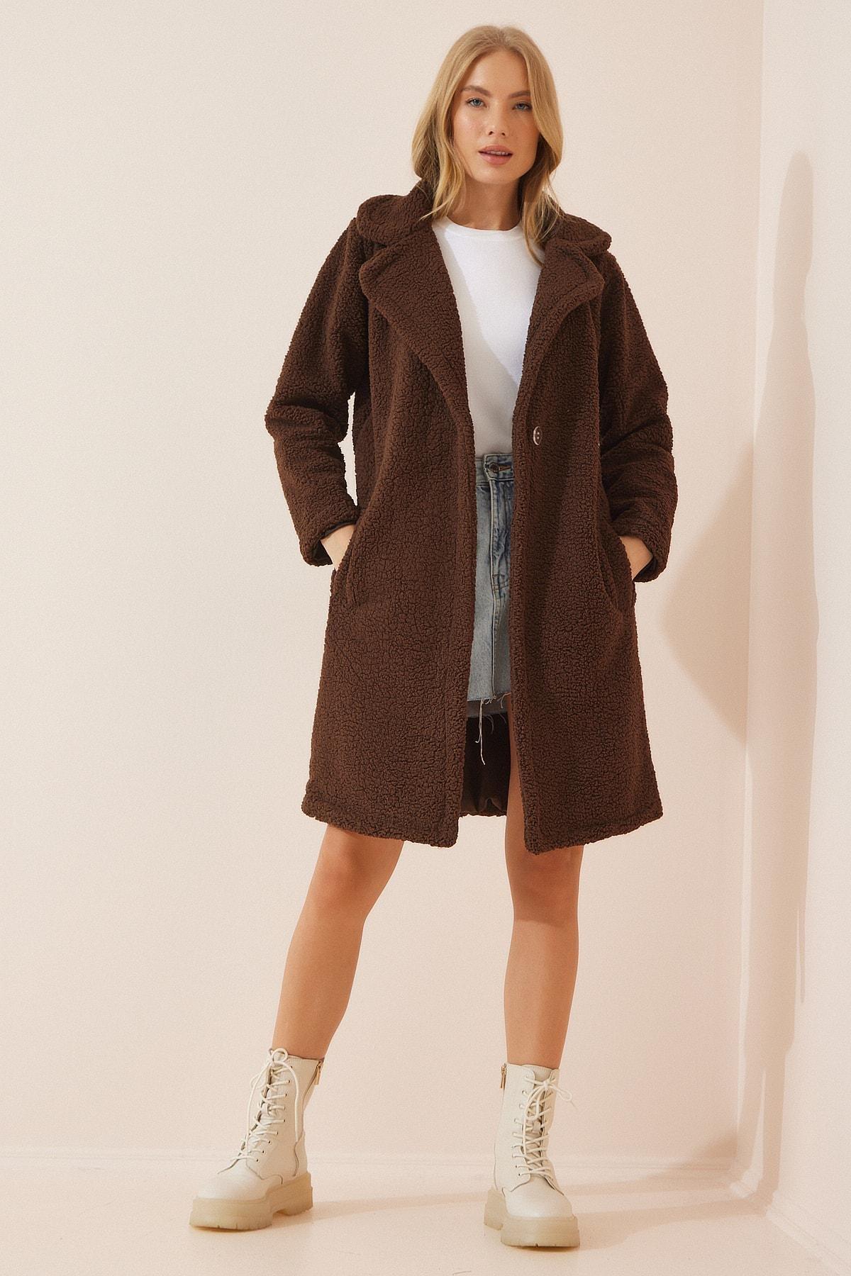 Brown Puffer Coat, , large image number 2