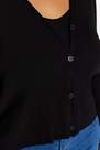 Trendyol - Black V-Neck Plus Size Cardigan