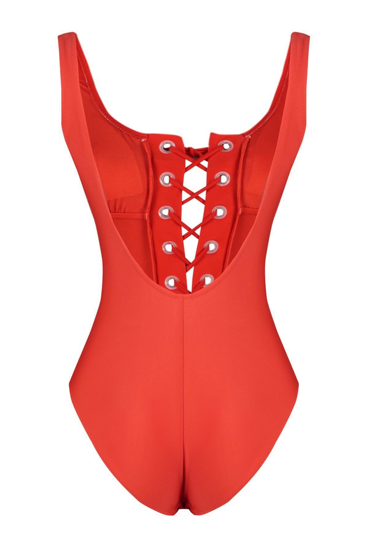 Multicolour Printed Swimsuit, , large image number 5