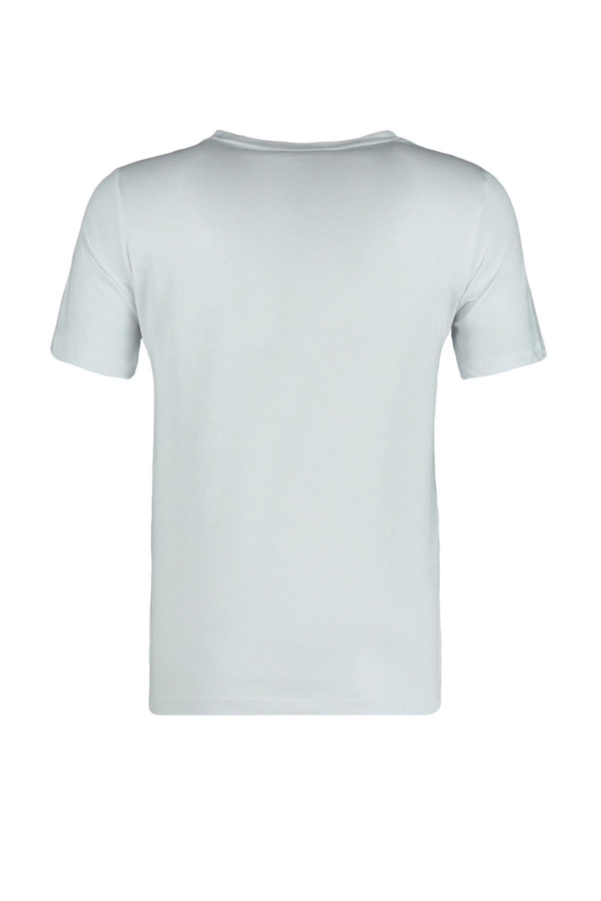 Trendyol - White Crew Neck T-Shirt