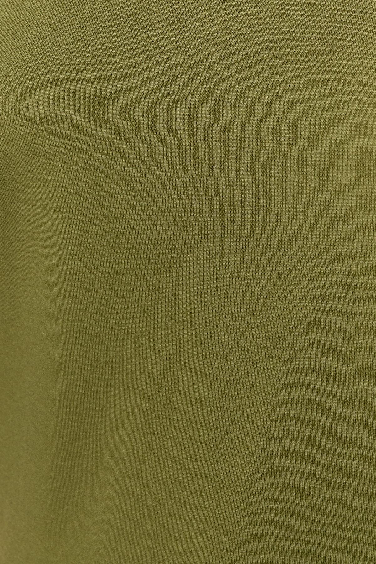 Trendyol - Khaki V-Neck T-Shirt, Set Of 2