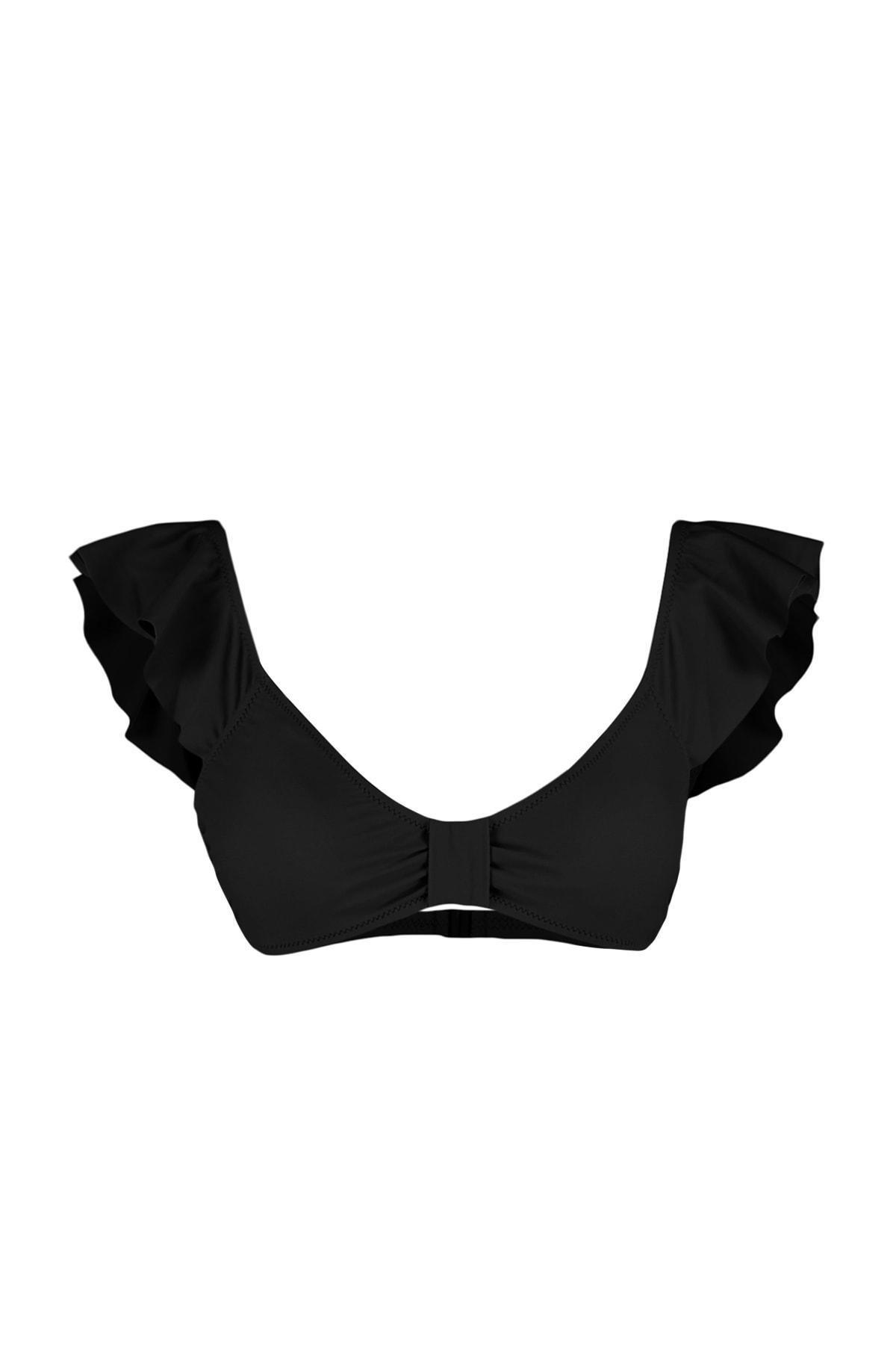 Buy Trendyol Tie Up Bikini Brassiere In Black