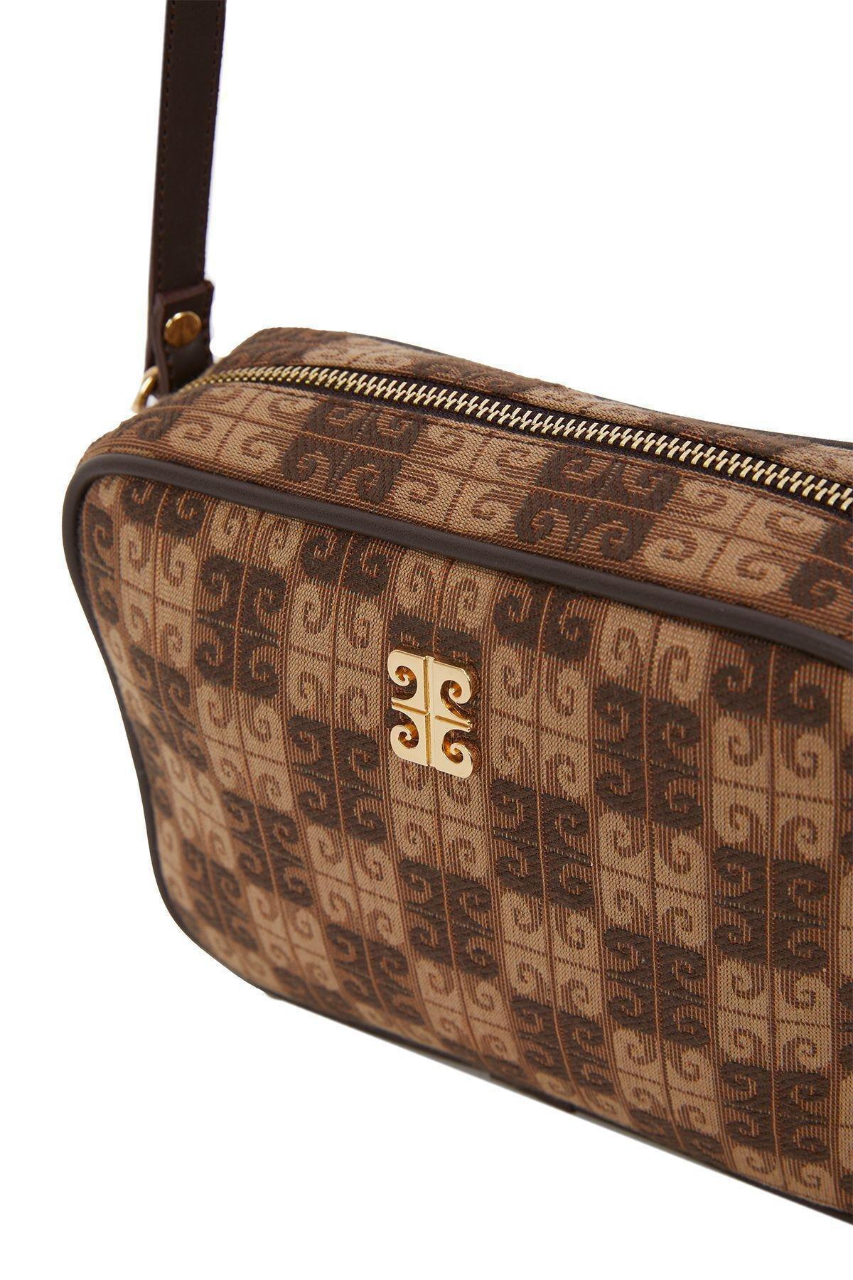 Brown Shoulder Bag, COFFEE, large image number 0