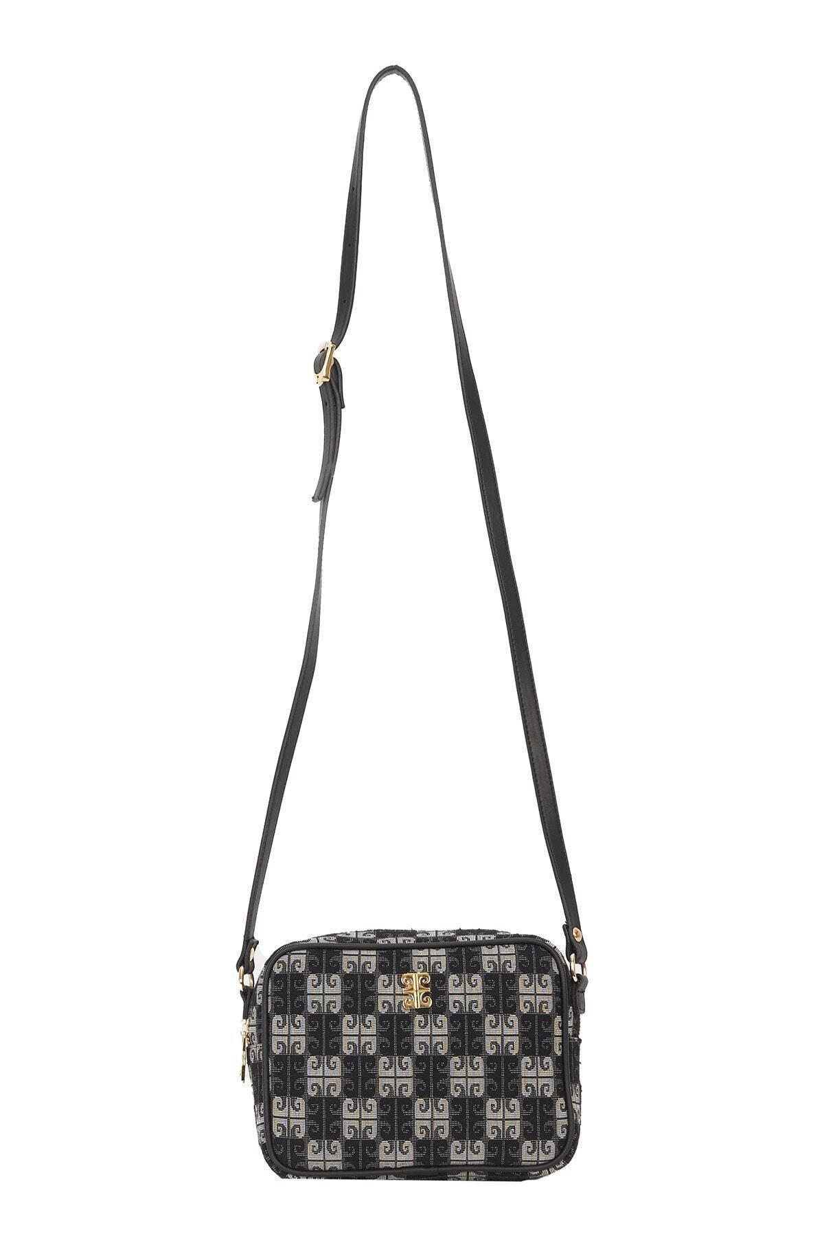 Black Shoulder Bag, C101_5720, large image number 1