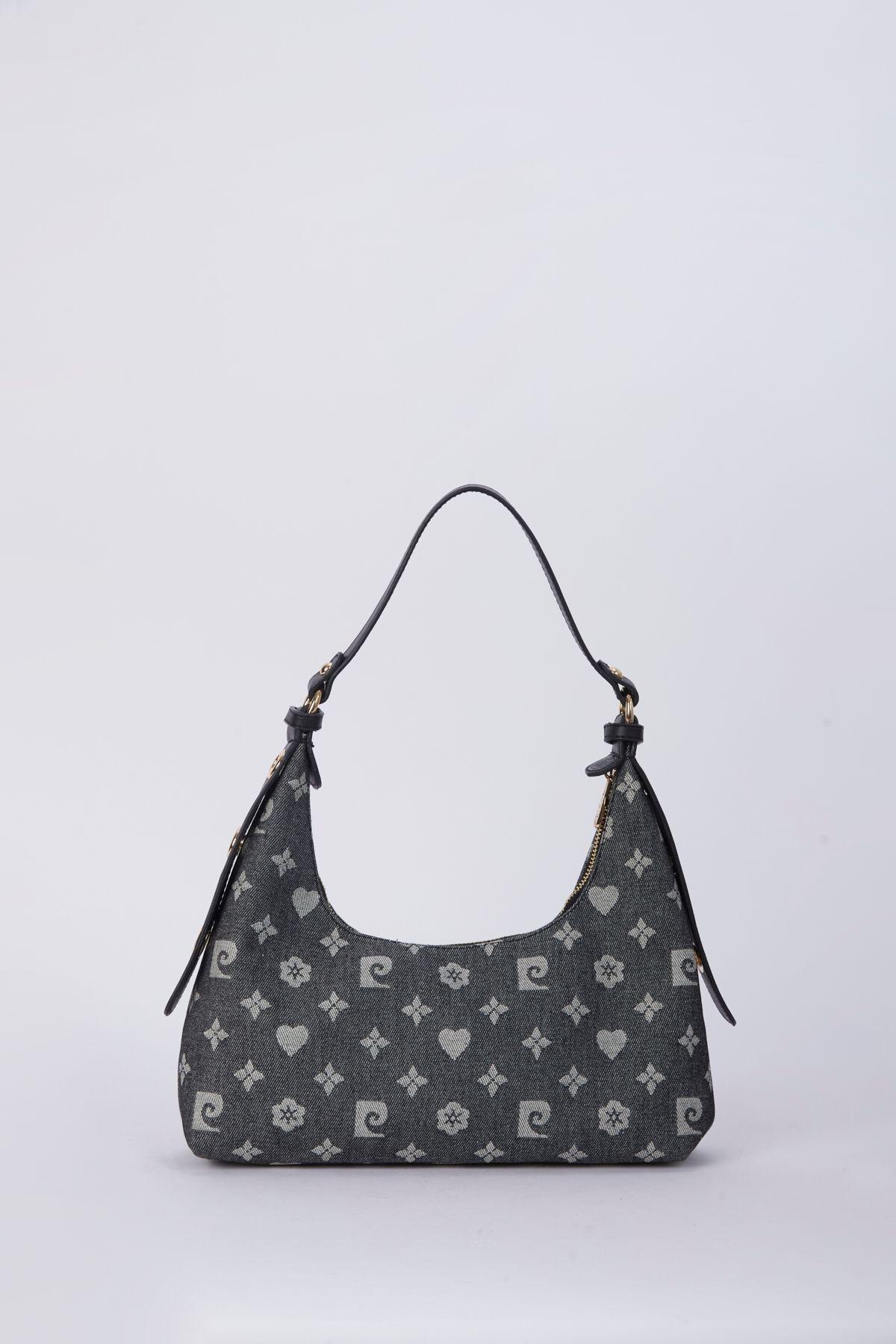 Black Jeans Shoulder Bag, C101_6588, large image number 1