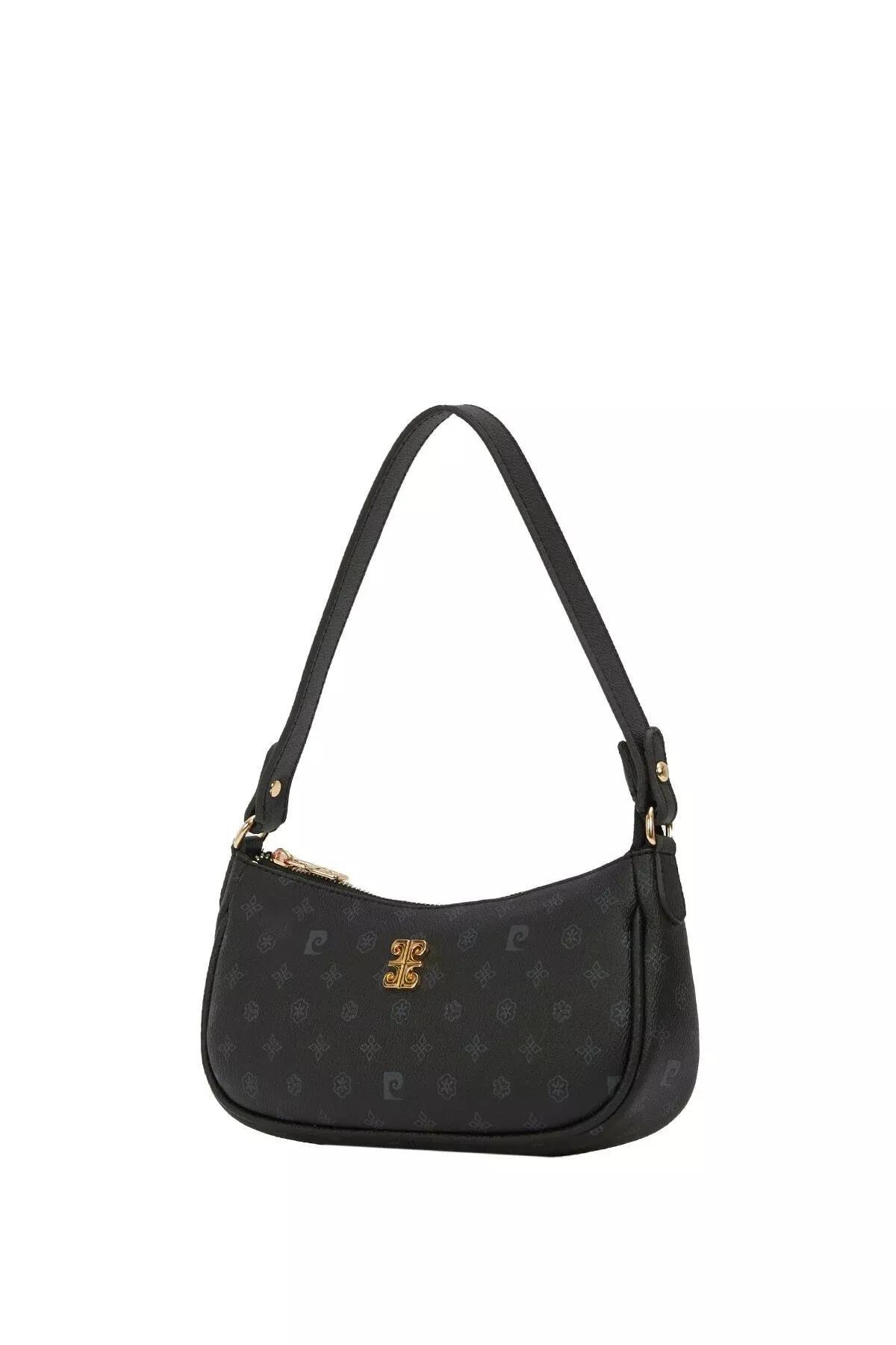 Black monogram shoulder bag, C101_6495, large image number 3
