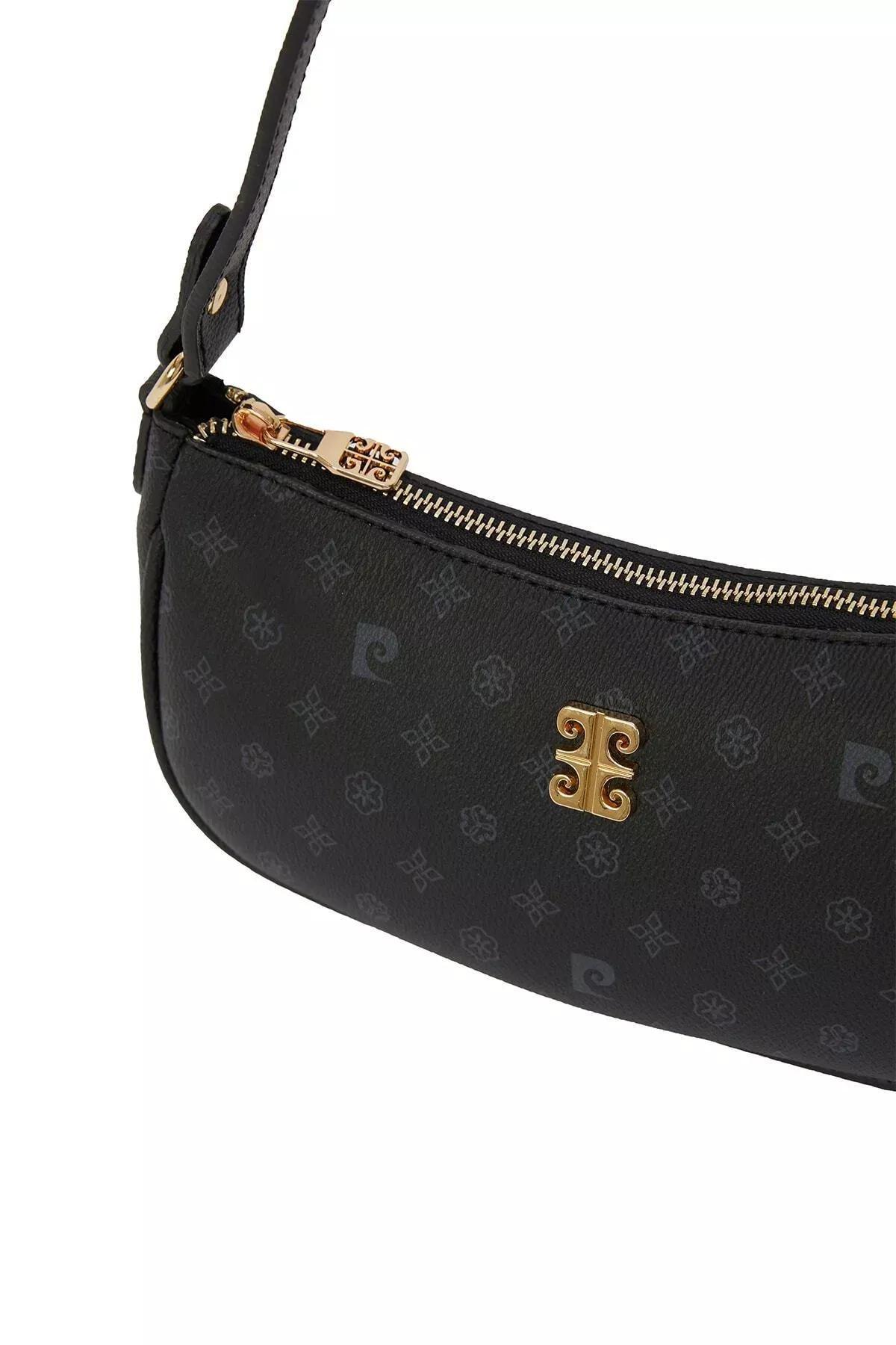 Black monogram shoulder bag, C101_6495, large image number 4