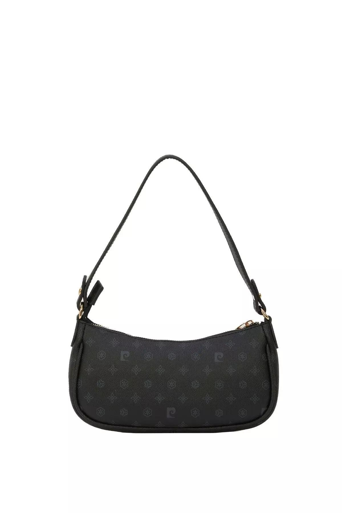 Black monogram shoulder bag, C101_6495, large image number 5