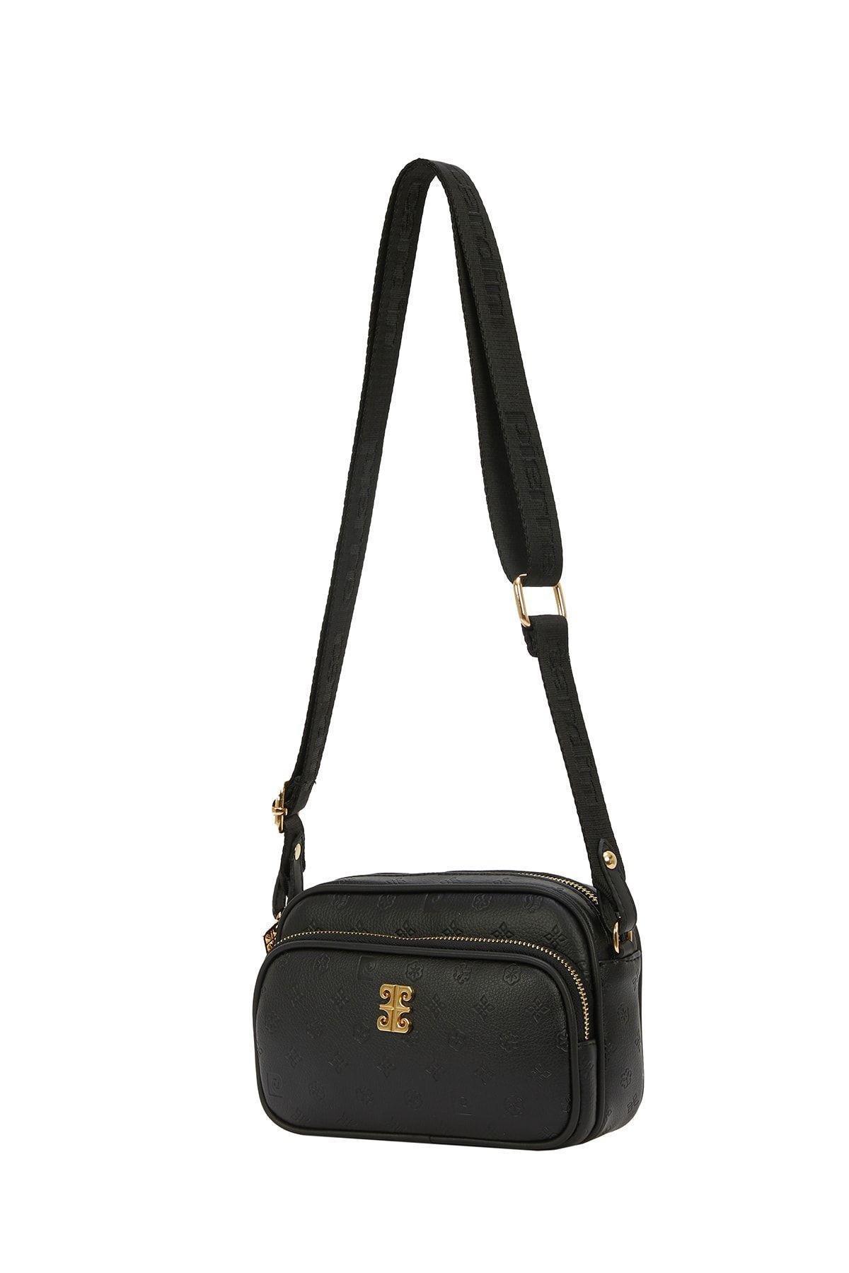 Black Floater Shoulder Bag, C101_6547, large image number 0