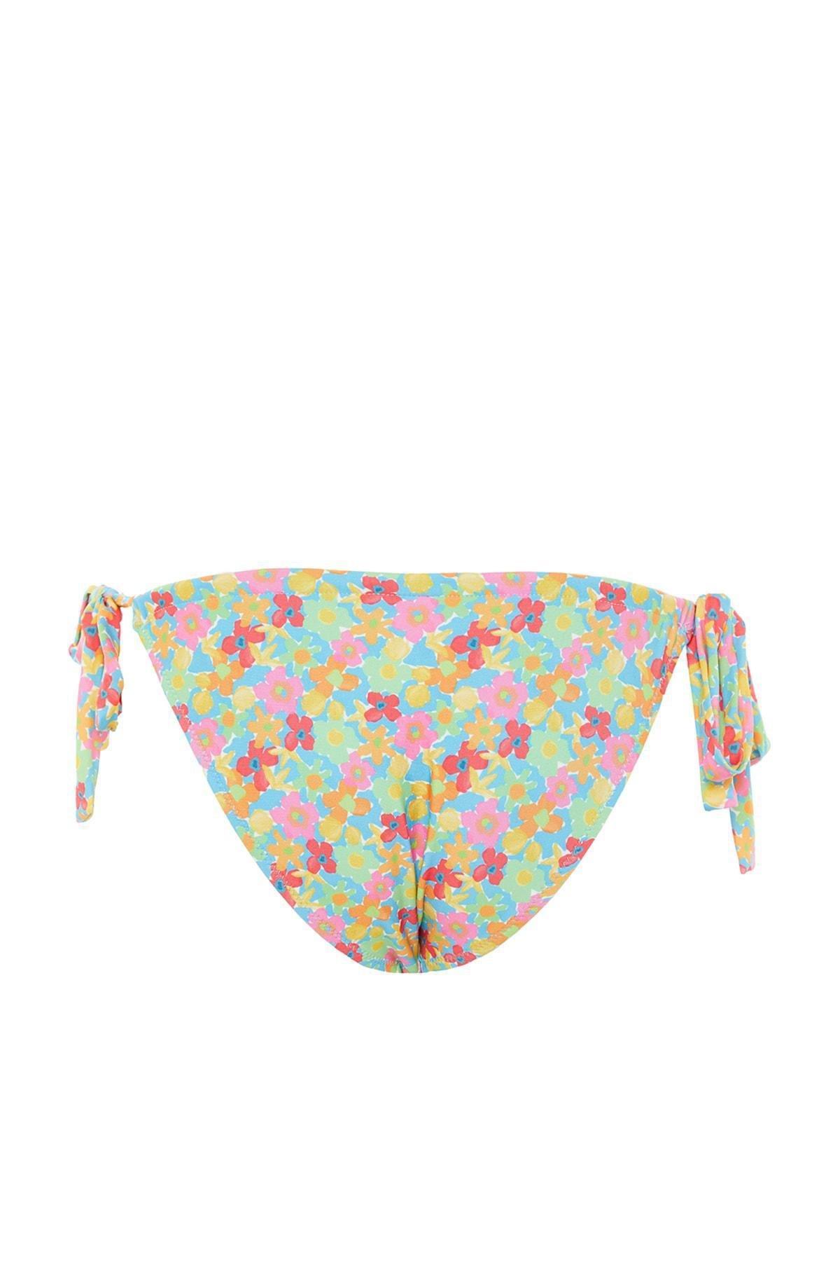 Multicolour Floral Bikini Bottom, , large image number 14