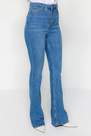 Trendyol - Navy Flared Bootcut Jeans