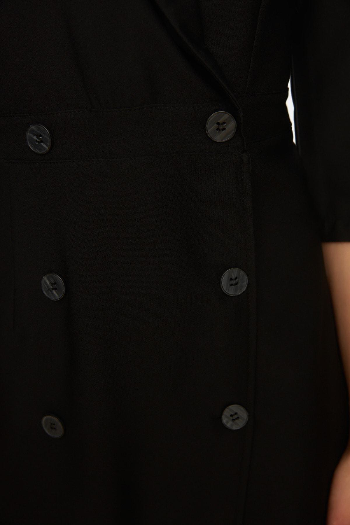 Black Blazer Dress, , large image number 3