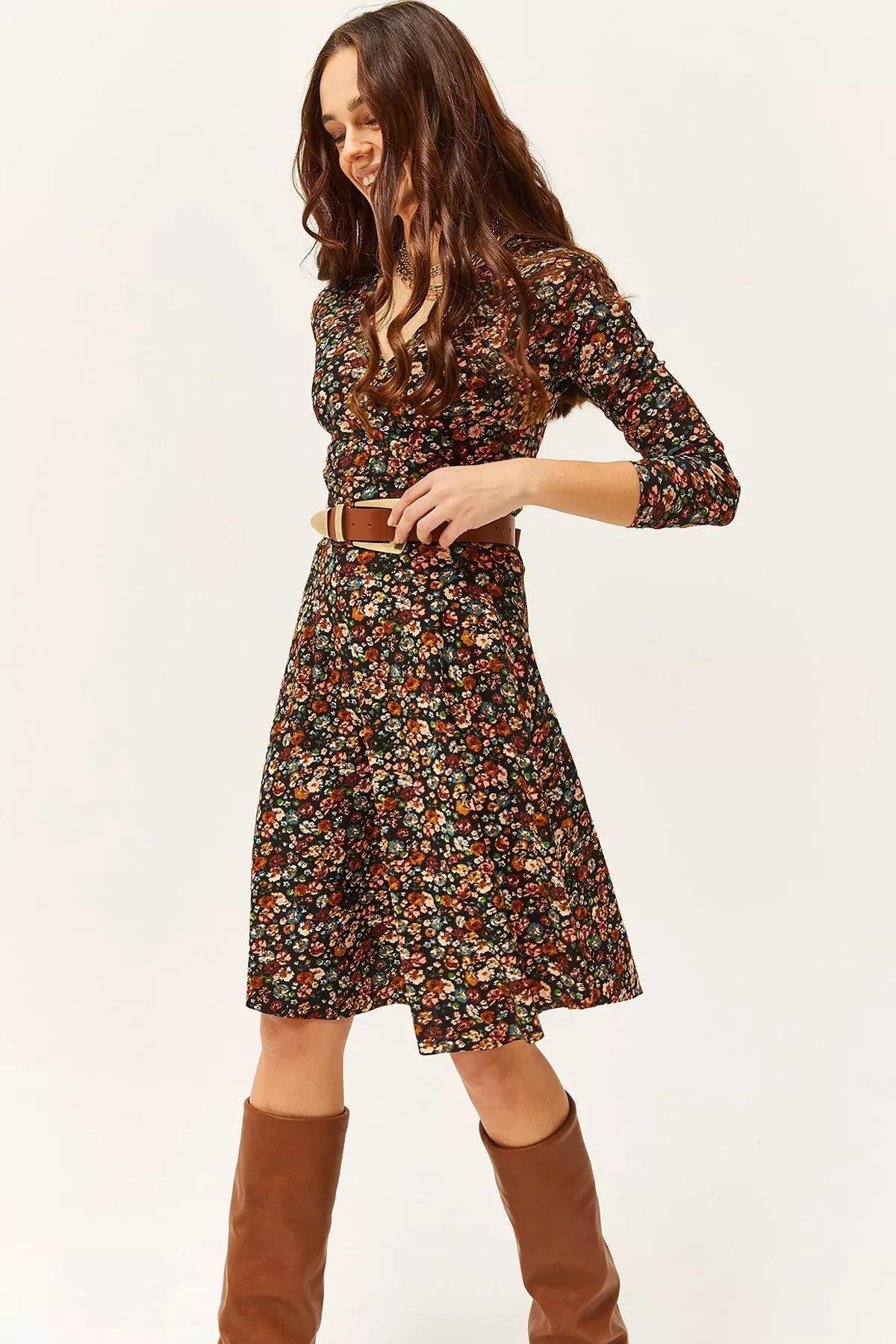 Multicolour A-Line Dress, , large image number 0